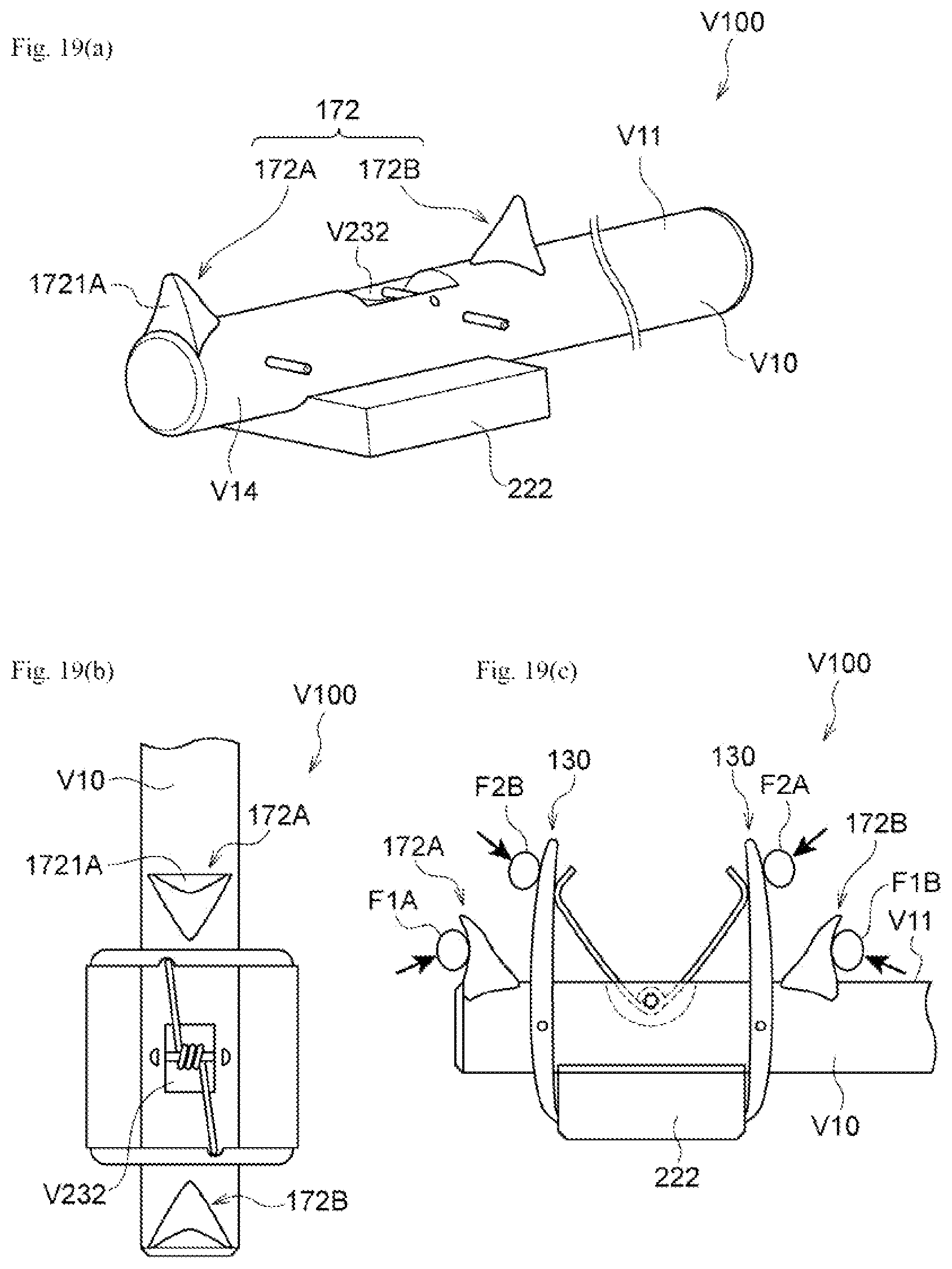 Patent US12472124 Figure 19 – Medicine applicator, medicine application kit, and pressing tool for medicine applicator