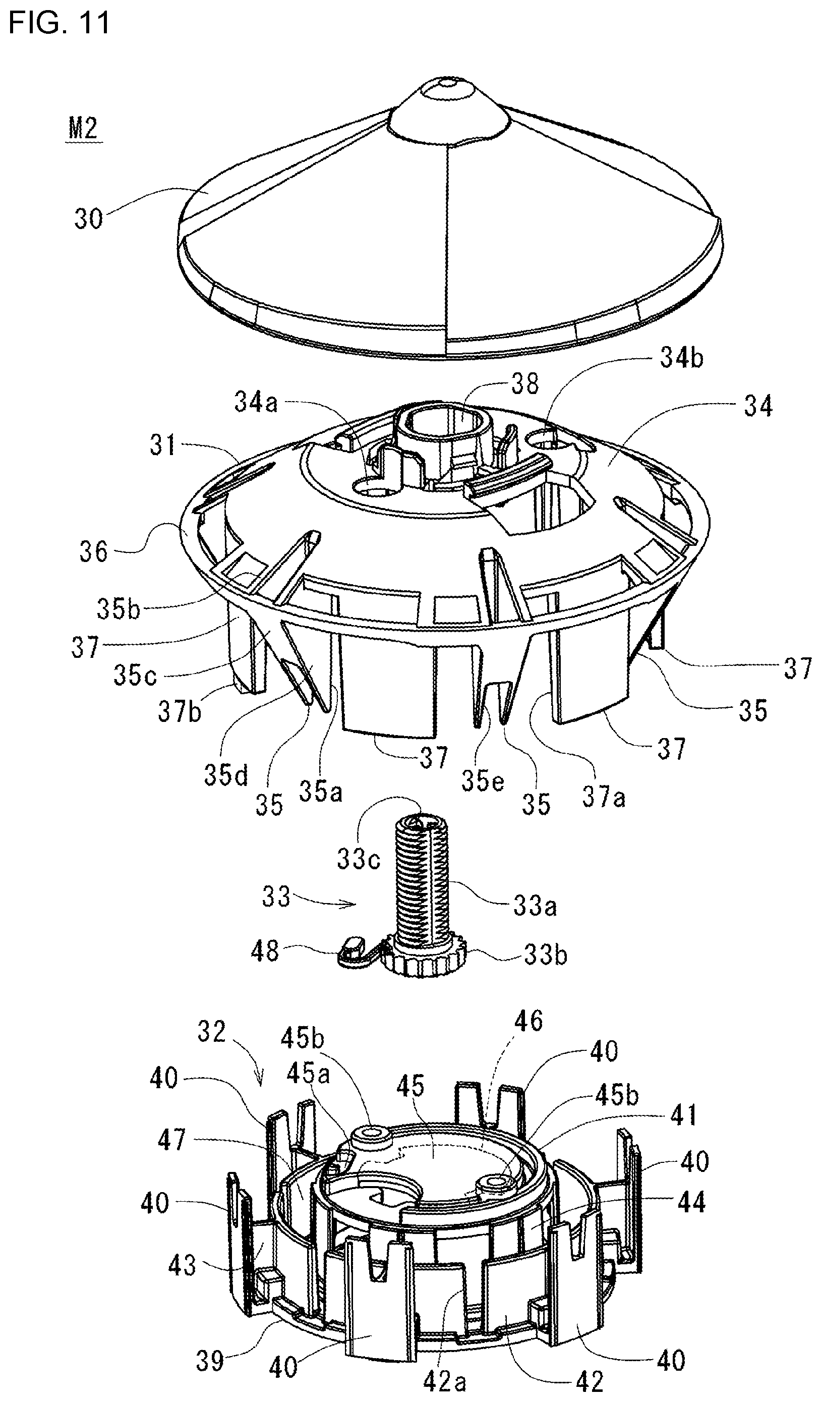 Patent US12472125 Figure 8 – Tablet guide path adjustment device for tablet cassette