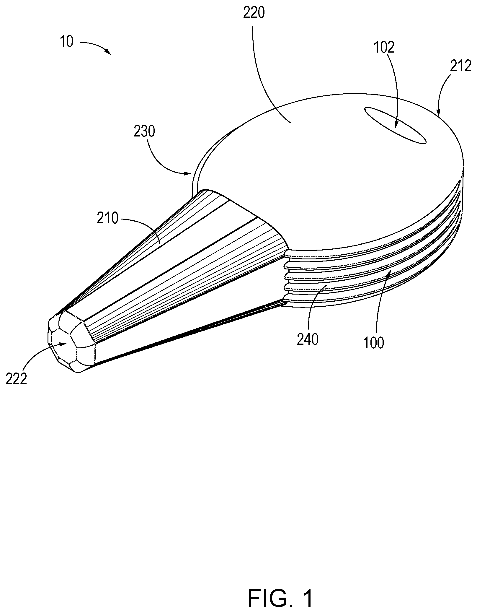 Patent US12472127 — Oral sensory device — Figure 1