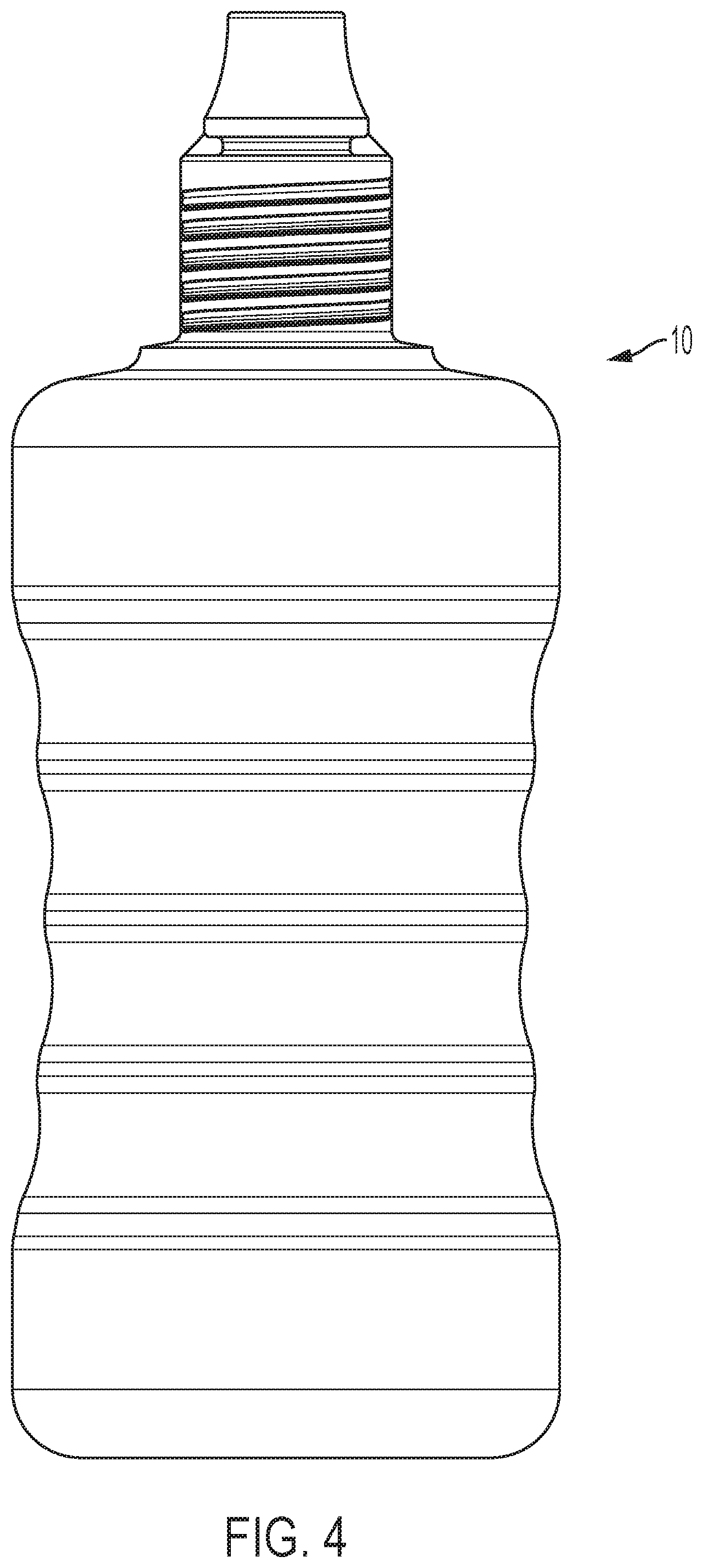 Patent US12472162 Figure 4 – Ready-to-use, terminally sterile packaging for surgical antiseptic and method of use