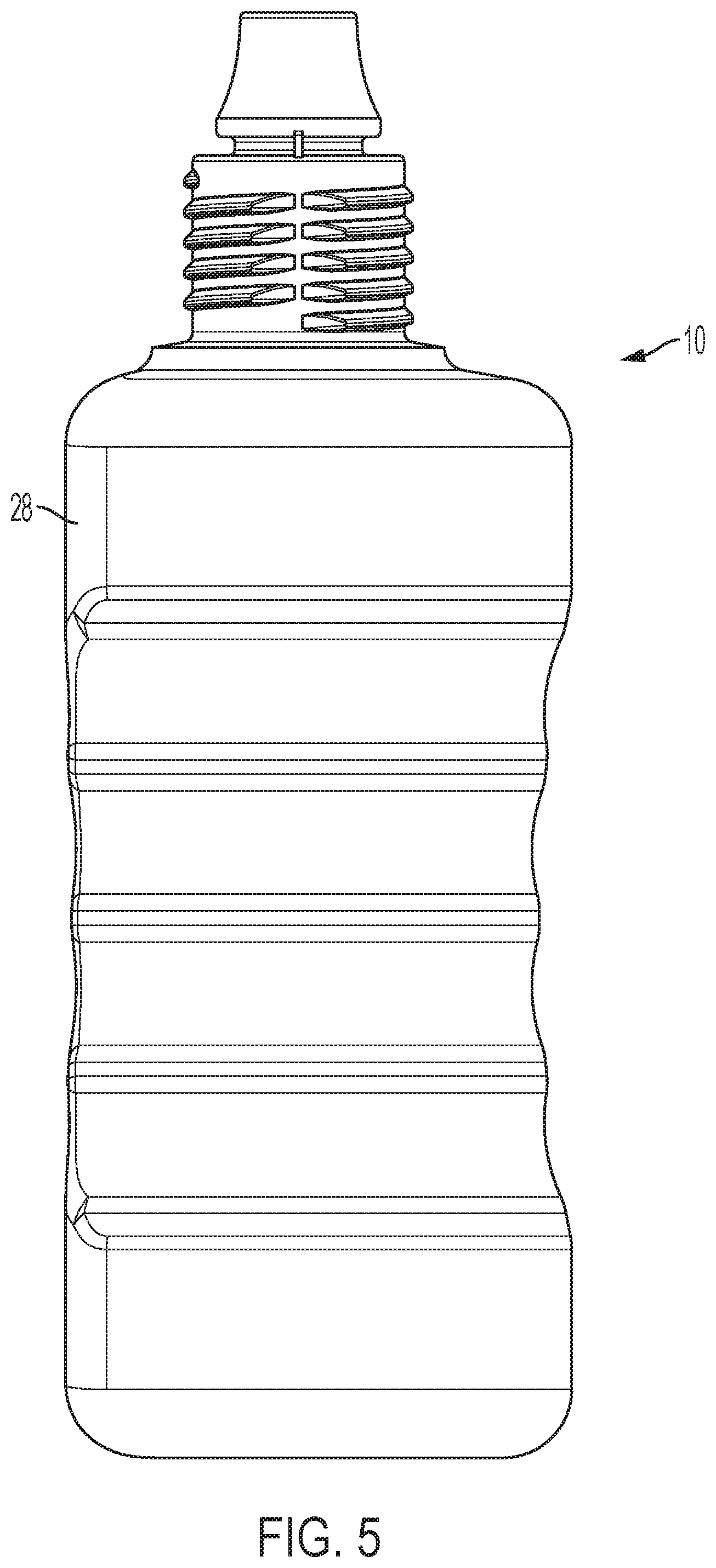 Patent US12472162 Figure 5 – Ready-to-use, terminally sterile packaging for surgical antiseptic and method of use