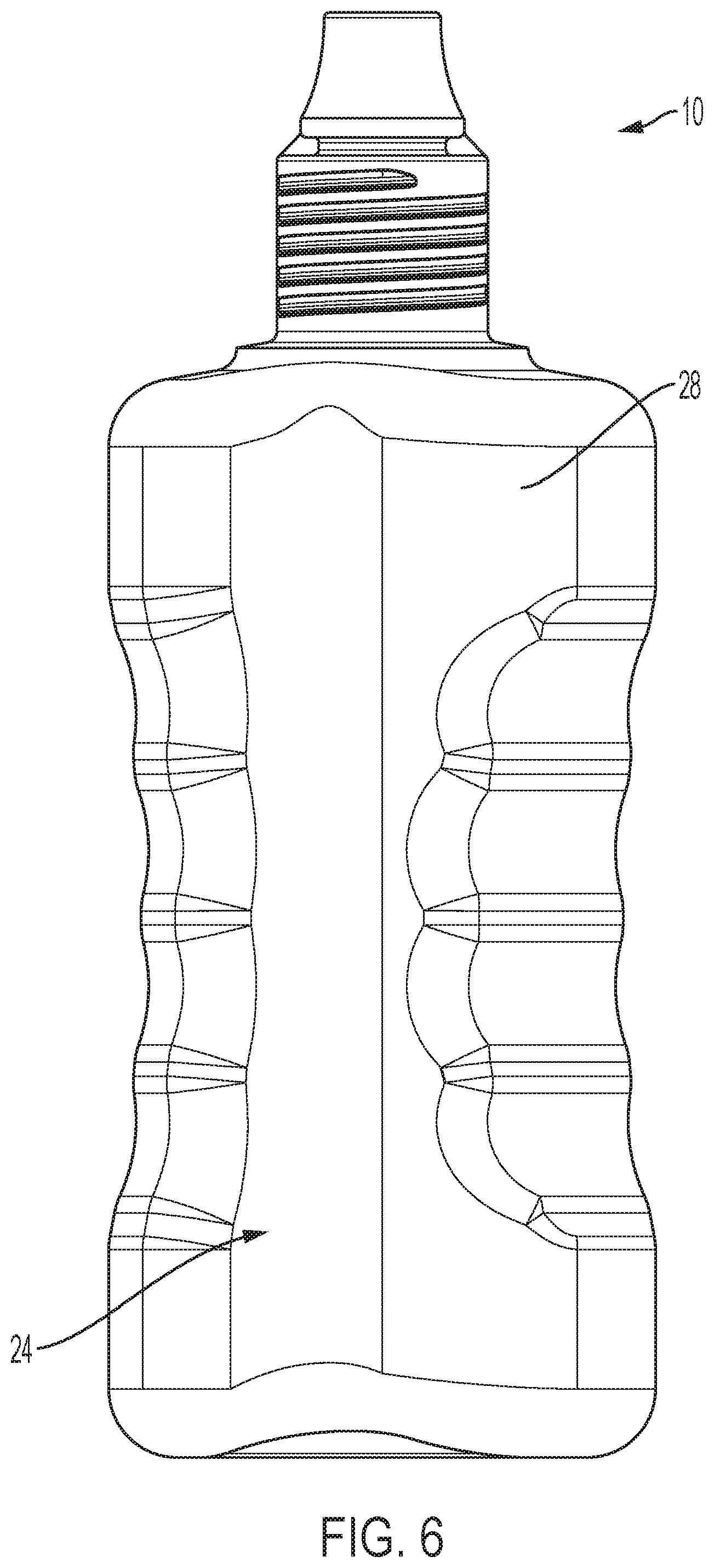 Patent US12472162 Figure 6 – Ready-to-use, terminally sterile packaging for surgical antiseptic and method of use