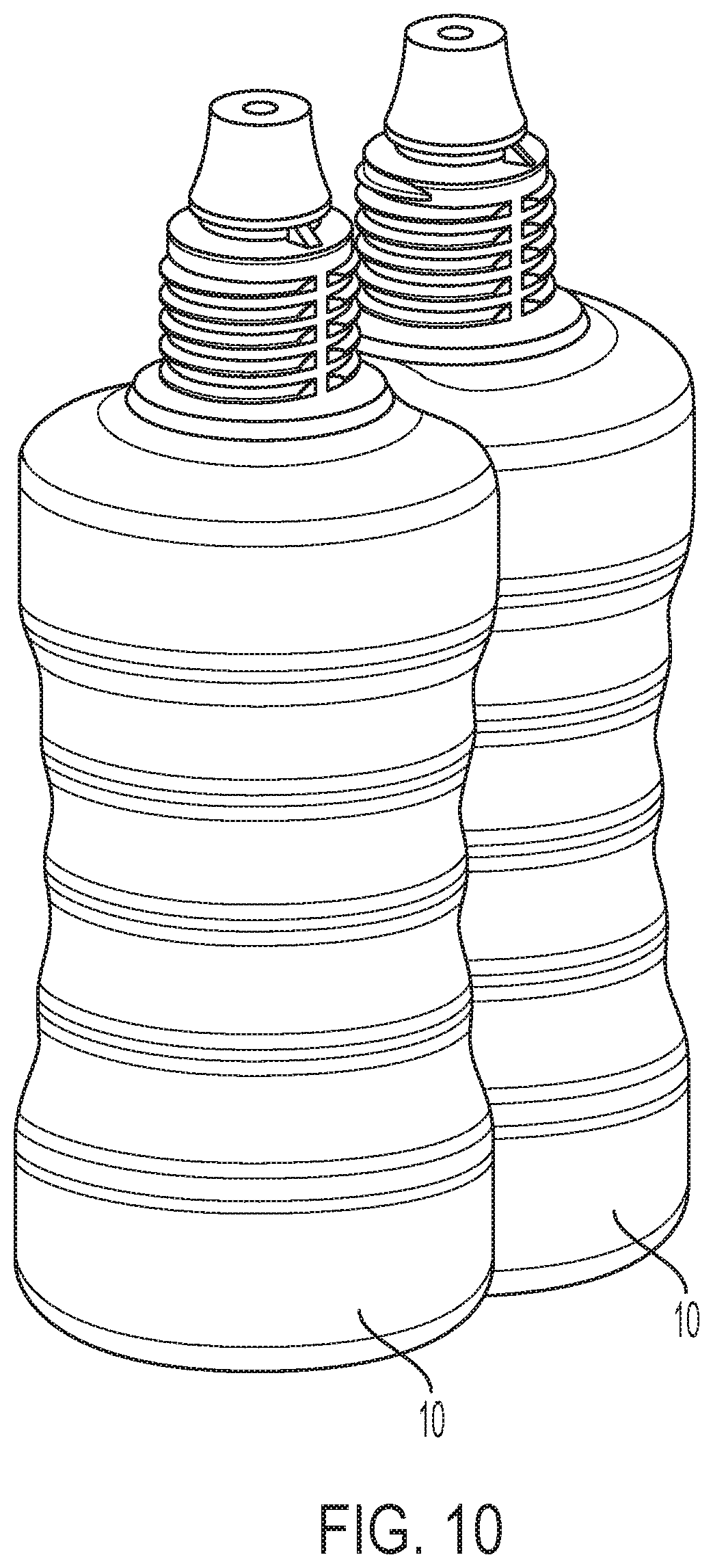 Patent US12472162 Figure 10 – Ready-to-use, terminally sterile packaging for surgical antiseptic and method of use