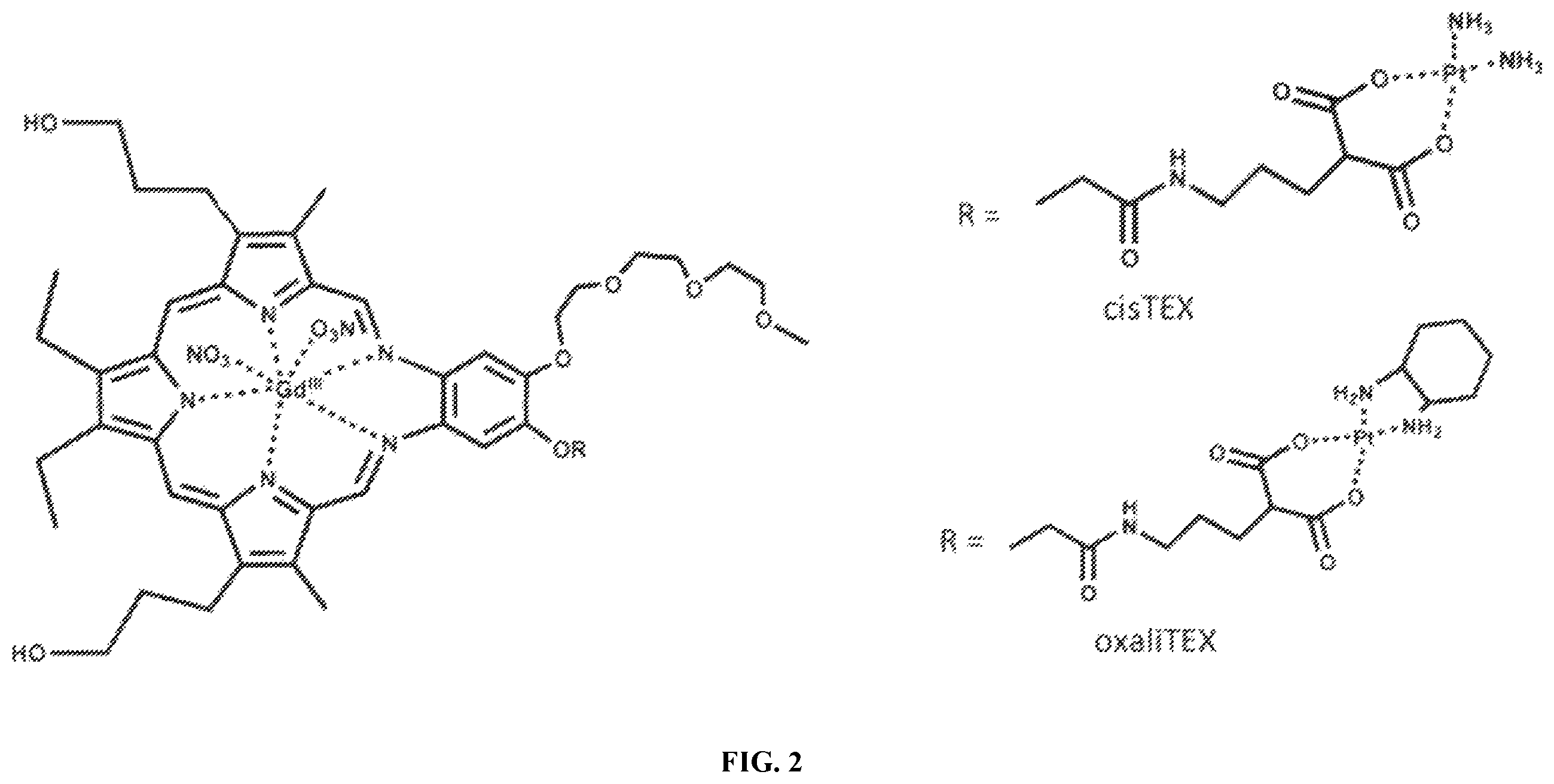Patent US12472187 Figure 2 – Texaphyrin-Pt(IV) conjugates and compositions for use in overcoming platinum resistance