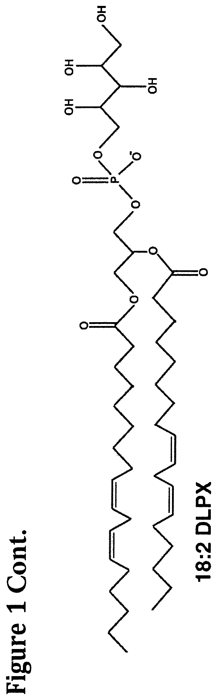 Patent US12472193 Figure 9 – Methods and compositions for treating and preventing respiratory related diseases and conditions with xylitol-headgroup lipid analogs