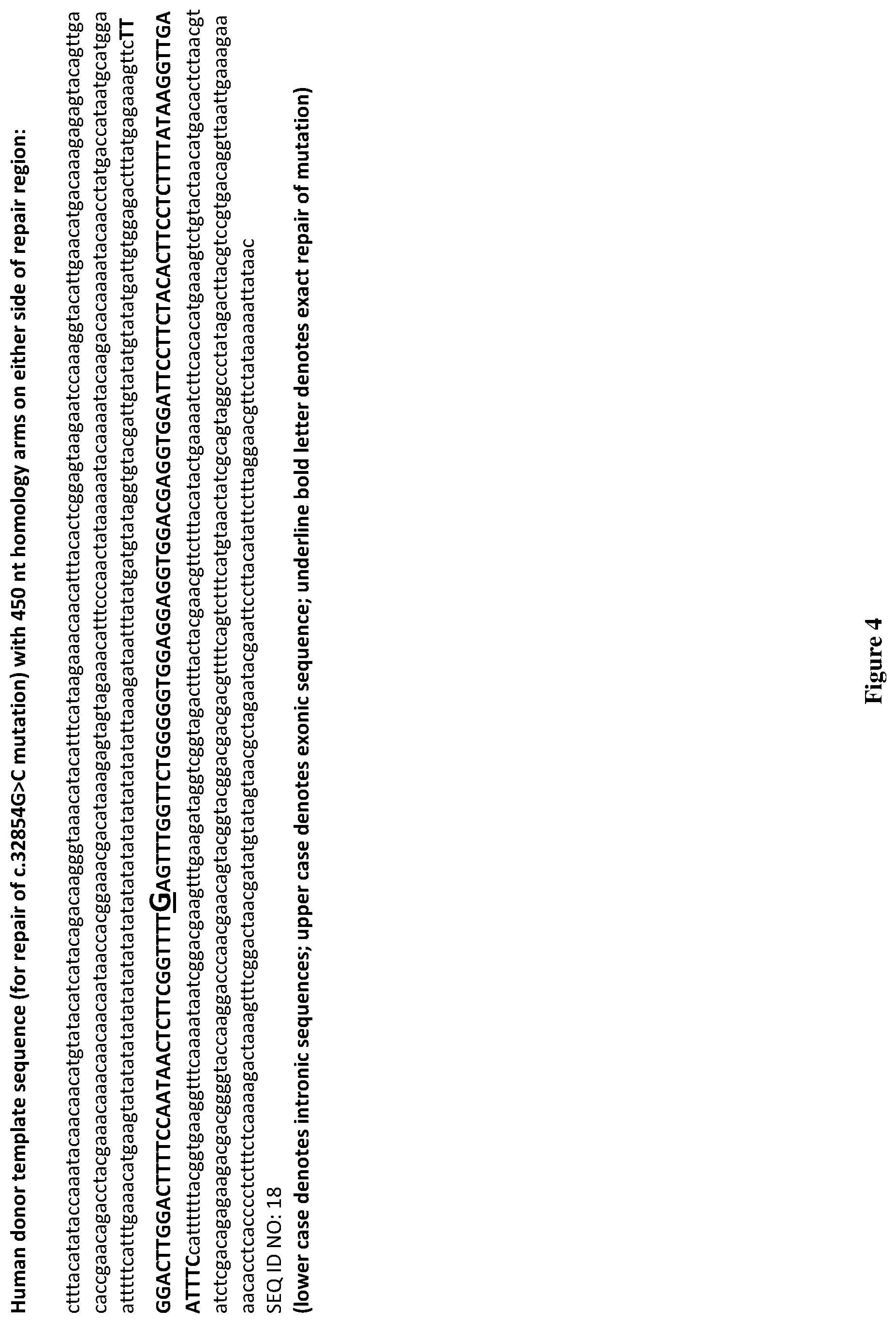 Patent US12472239 Figure 4 – Guide RNA for repairing a mutant human titin gene using CRISPR technology