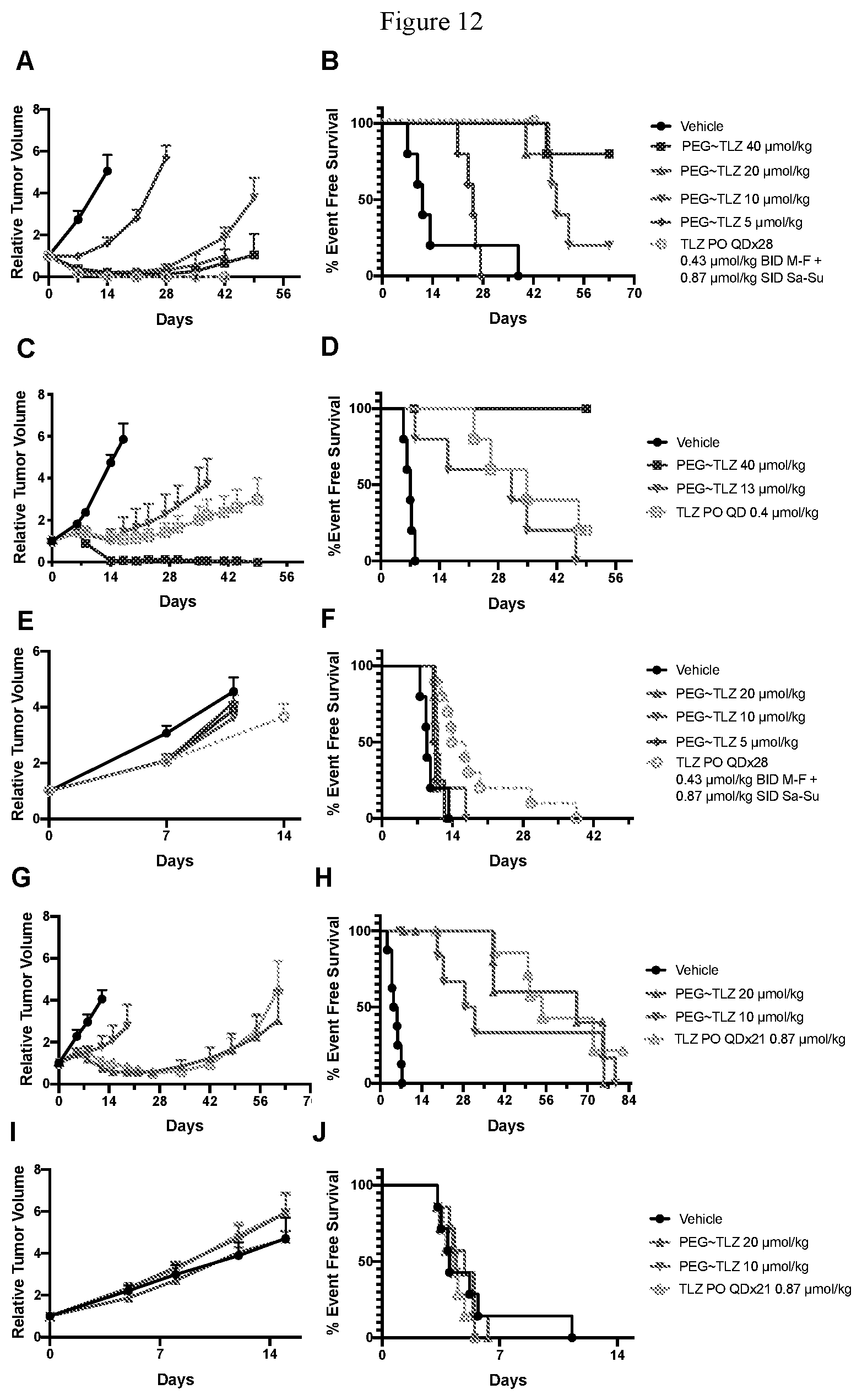Patent US12472261 Figure 12 – Conjugated inhibitors of DNA damage response