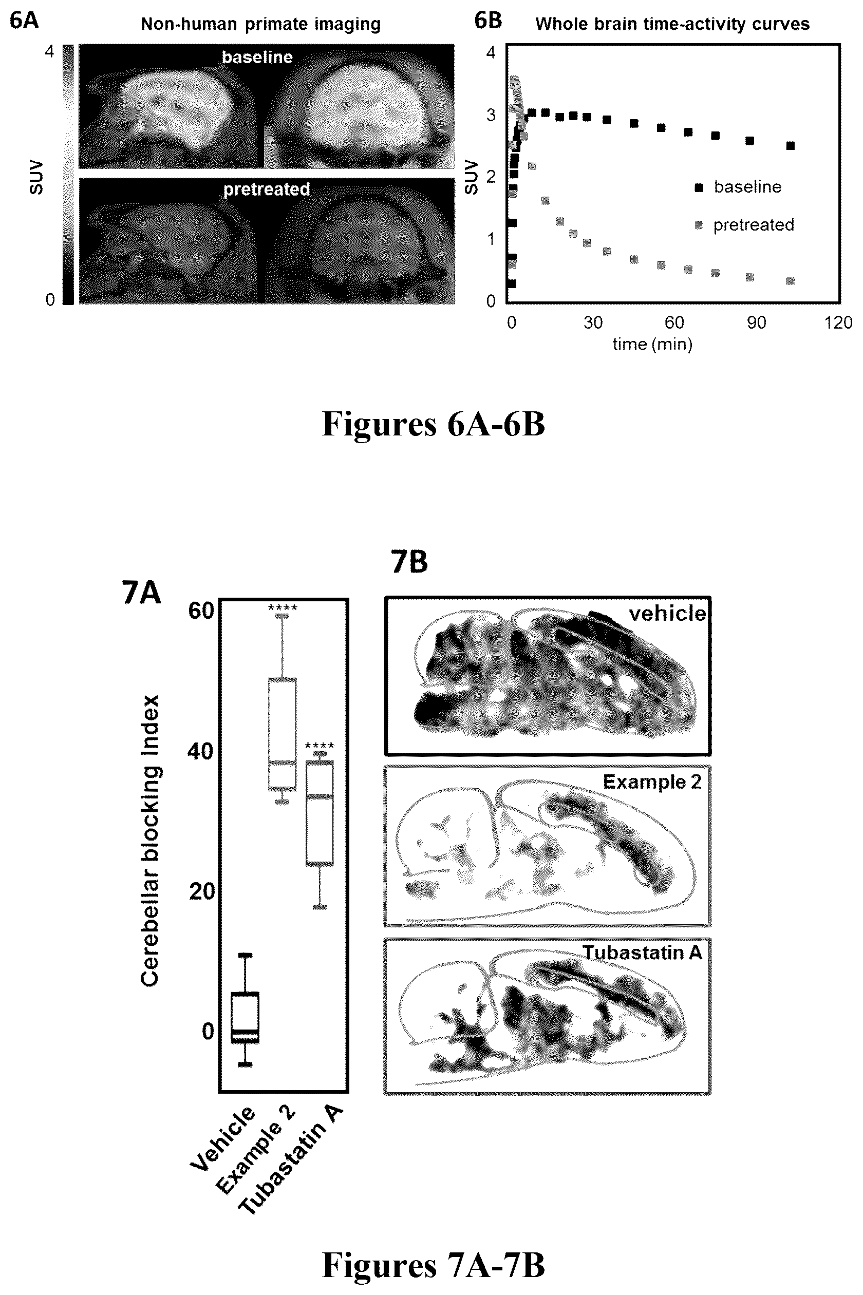 Patent US12472271 Figure 5 – HDAC6 inhibitors and imaging agents