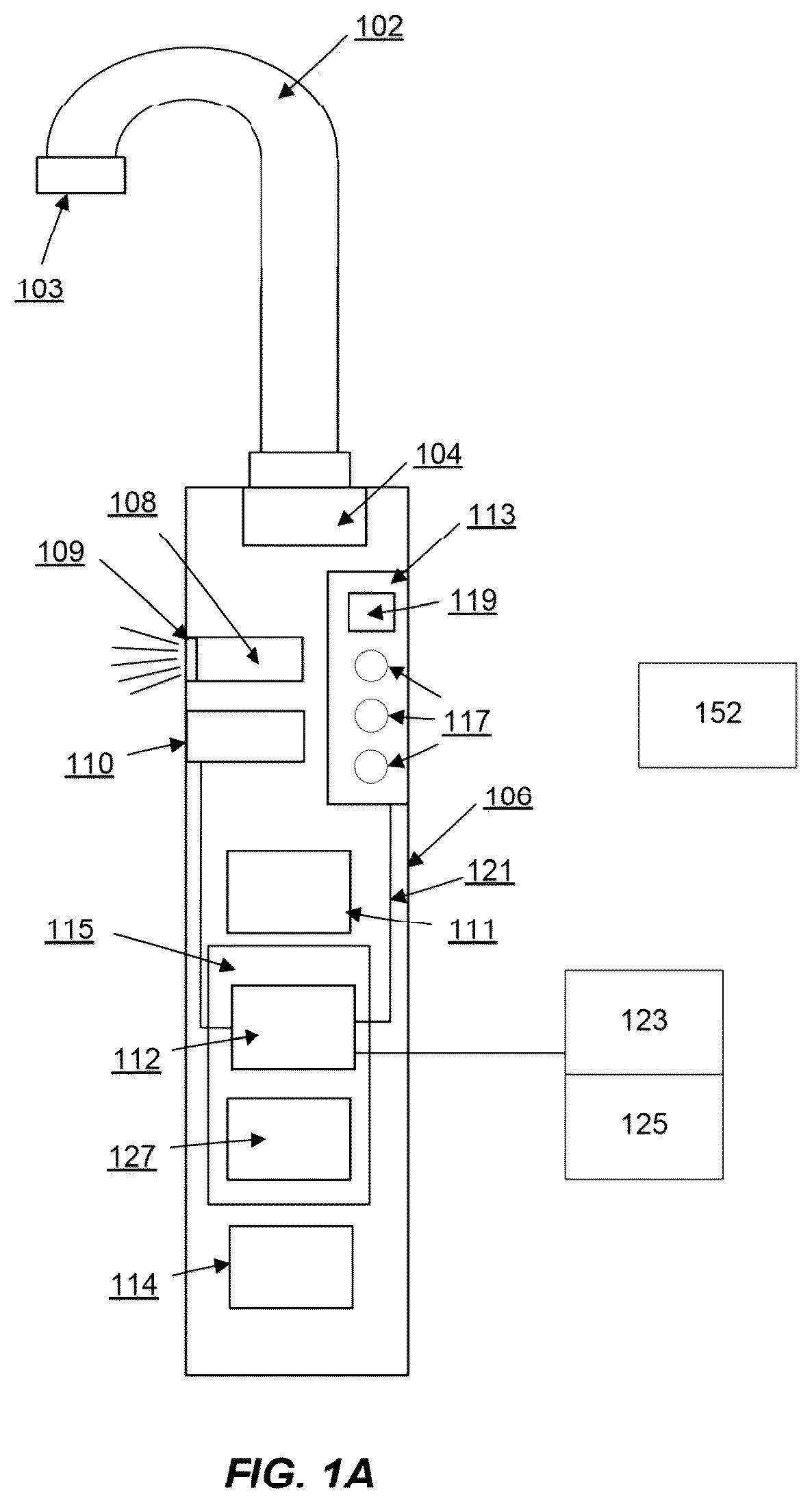Patent US12472274 Figure 1 – System, method, and device for facilitating effective decontamination as part of a decontamination event