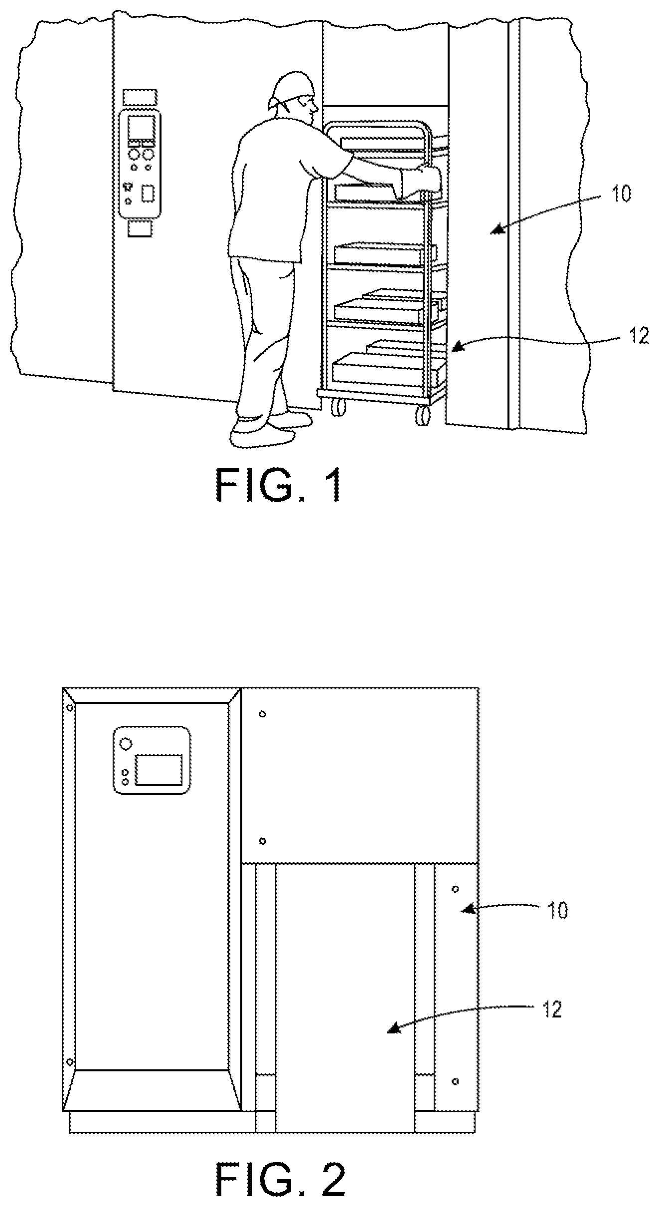 Patent US12472275 Figure 1 – Method and apparatus for loading a floor loading sterilizer