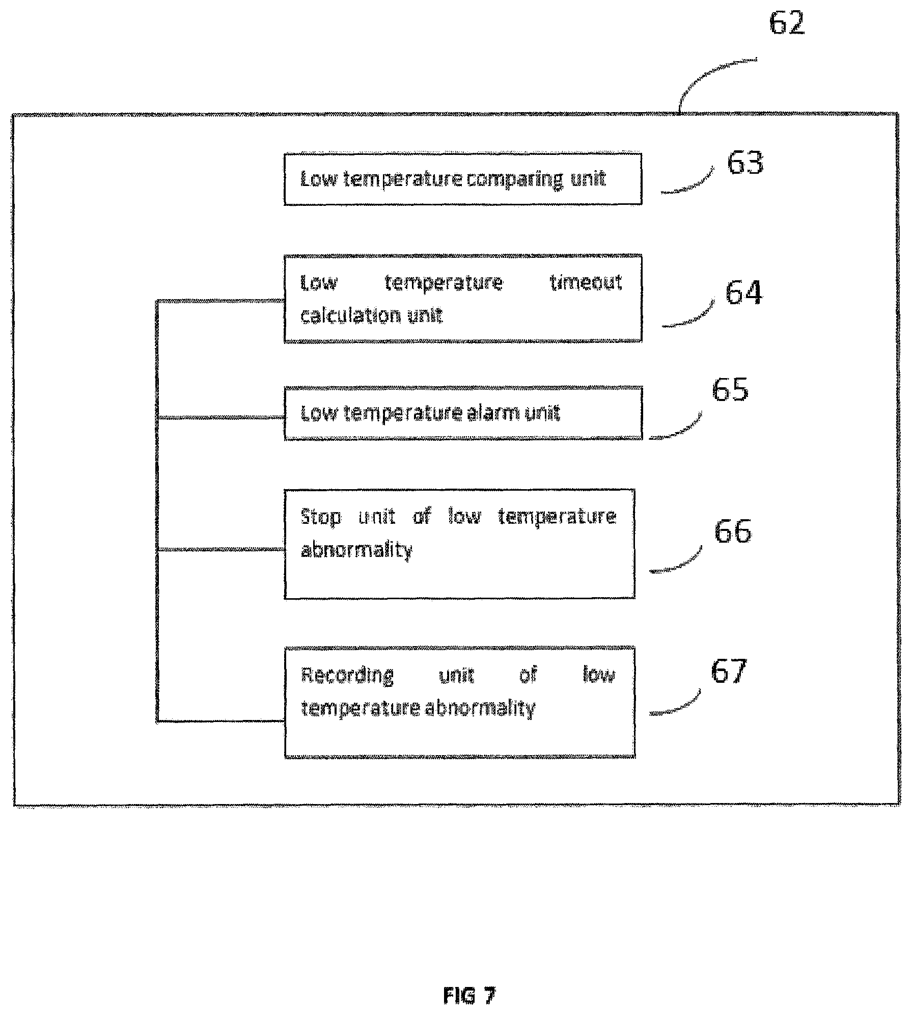 Patent US12472277 Figure 7 – Ultrasound transducer disinfecting method, device and electronic apparatus capable of monitoring heat