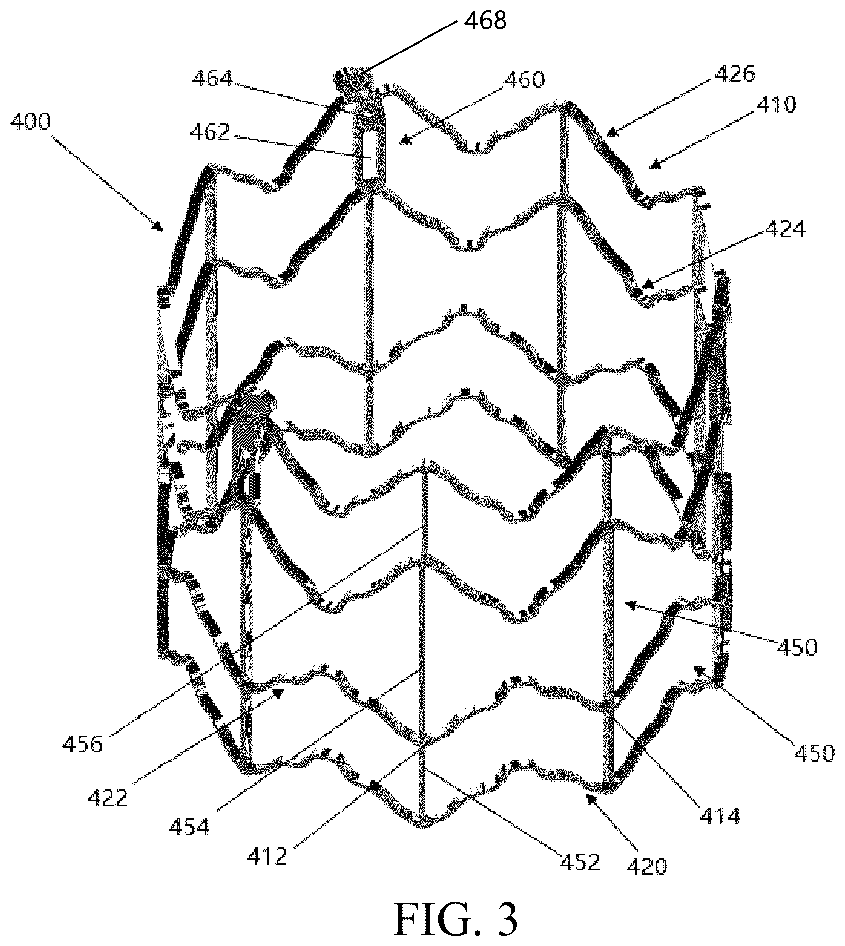 Patent US12472289 Figure 5 – Heart valve that includes coating material