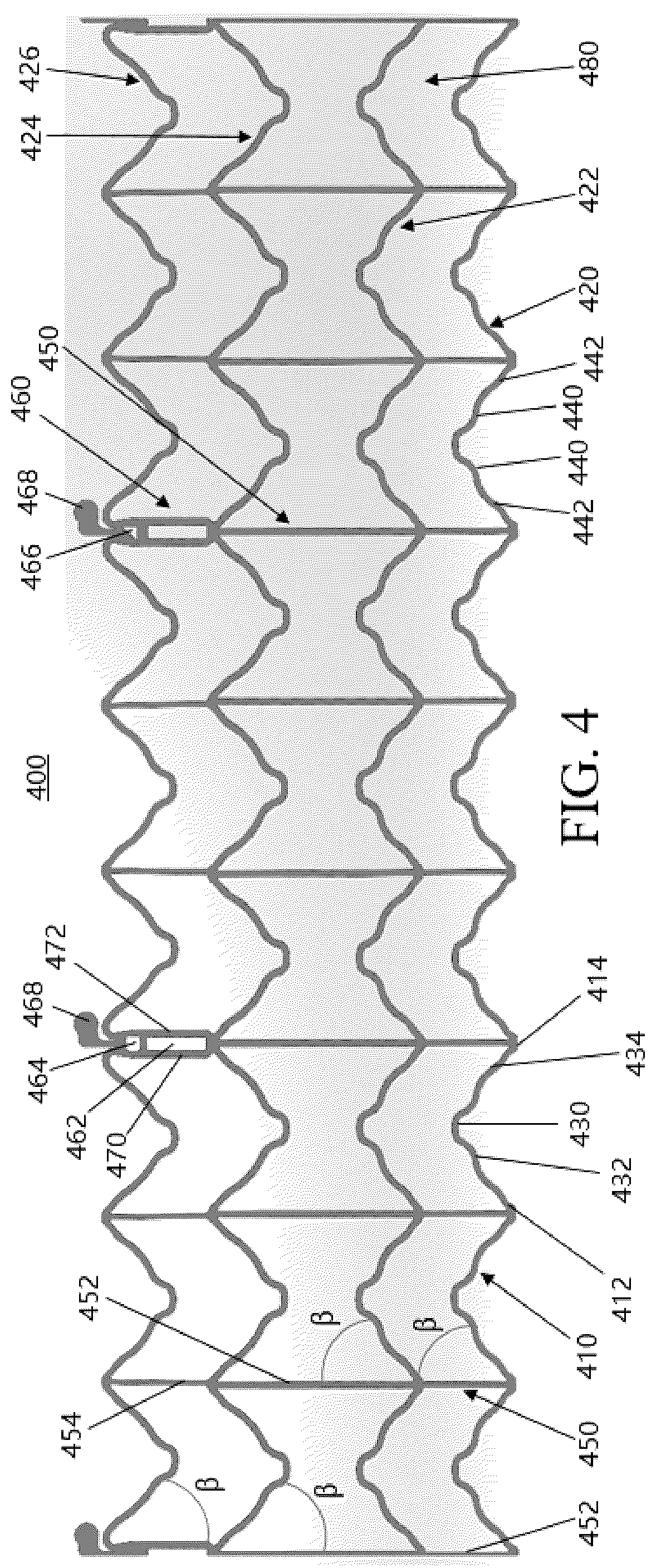 Patent US12472289 Figure 6 – Heart valve that includes coating material