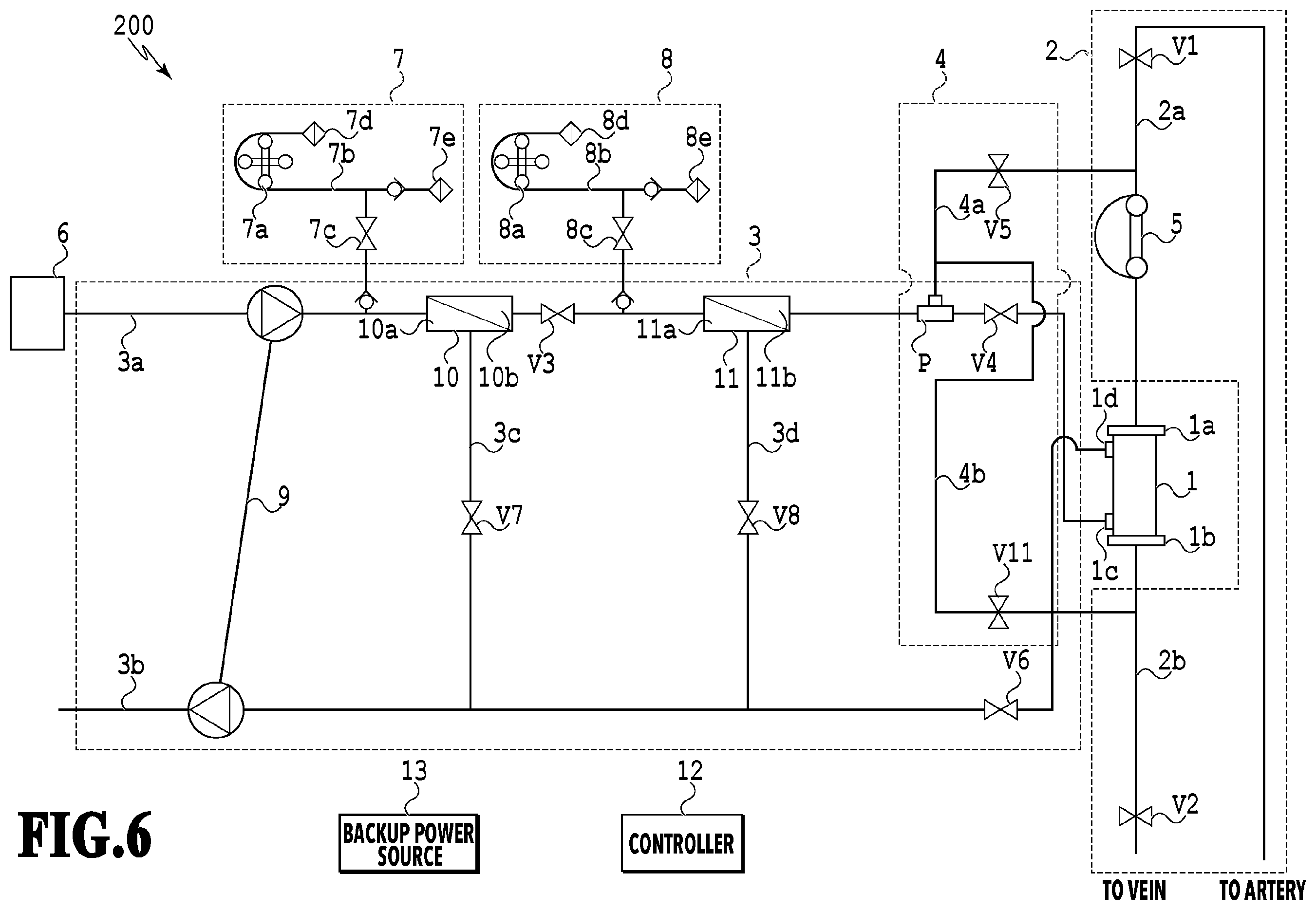 Patent US12472290 Figure 6 – Blood purification apparatus