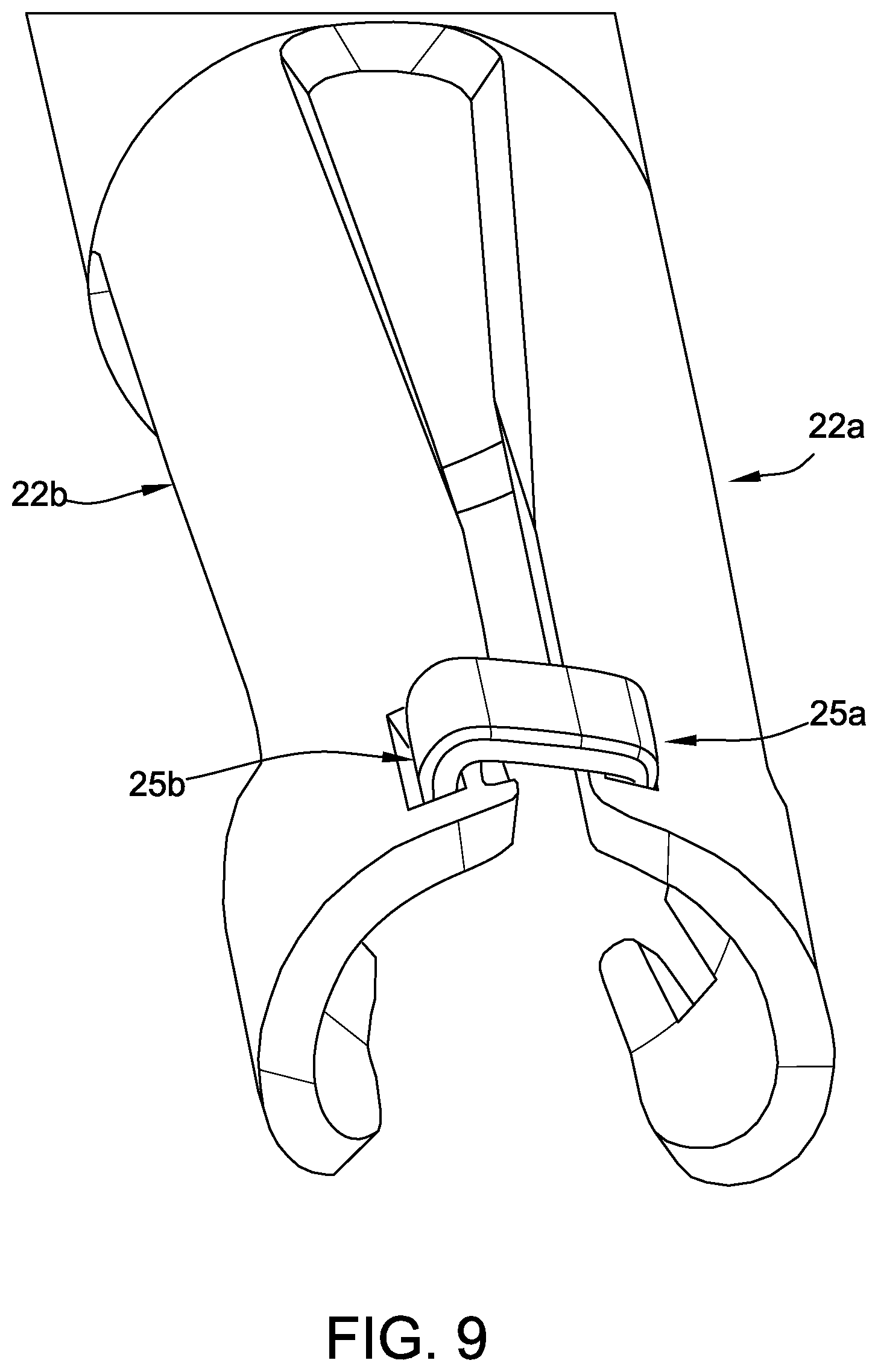 Patent US12472297 Figure 9 – Cannulator collet latch