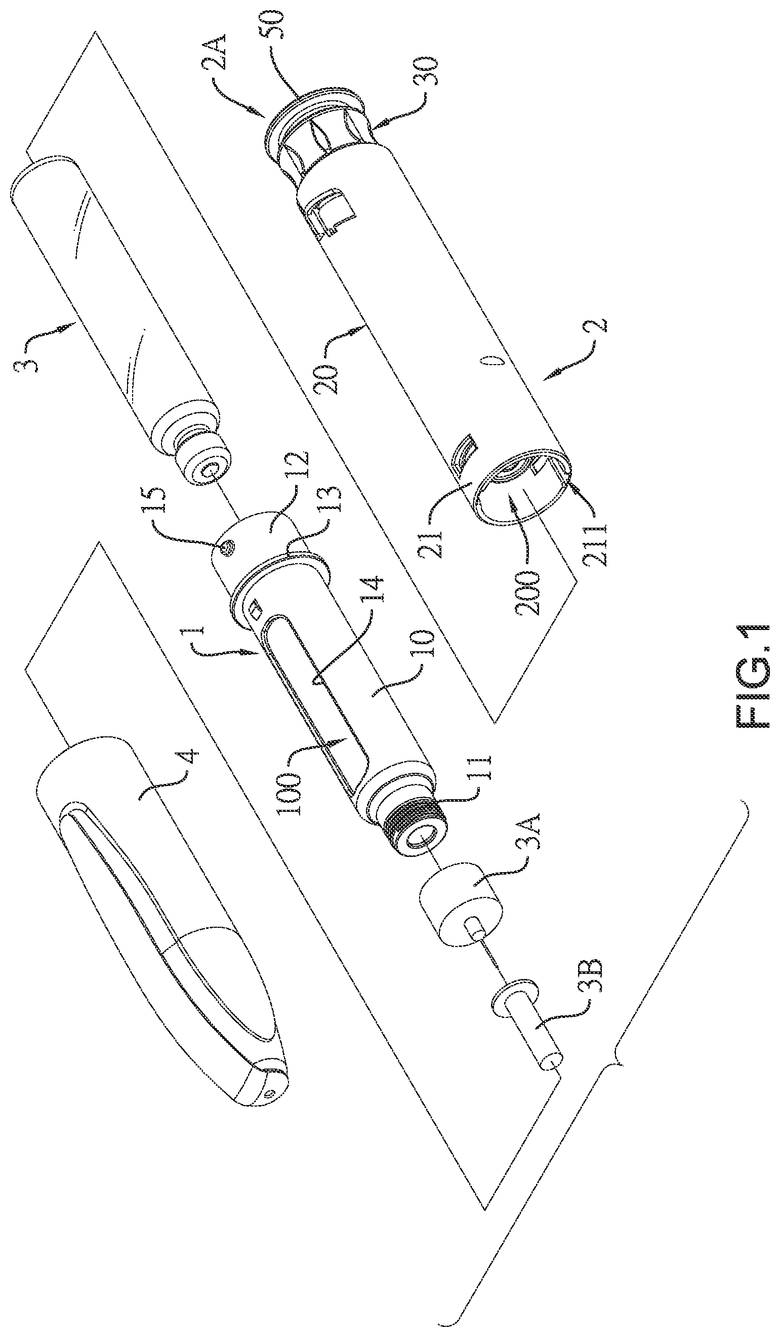 Patent US12472305 — Syringe — Figure 1