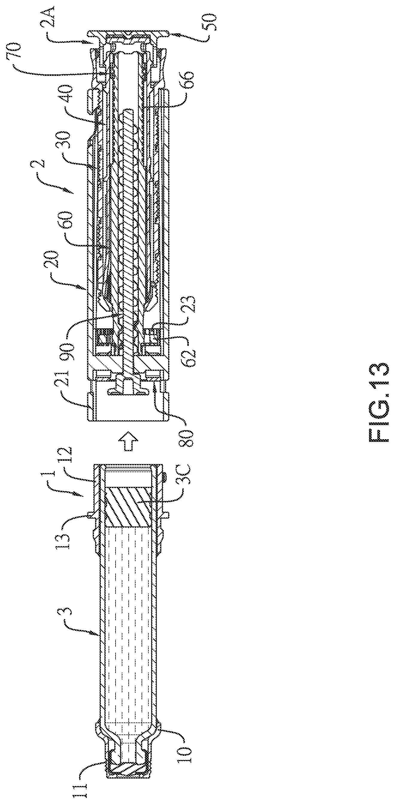 Patent US12472305 Figure 10 – Syringe