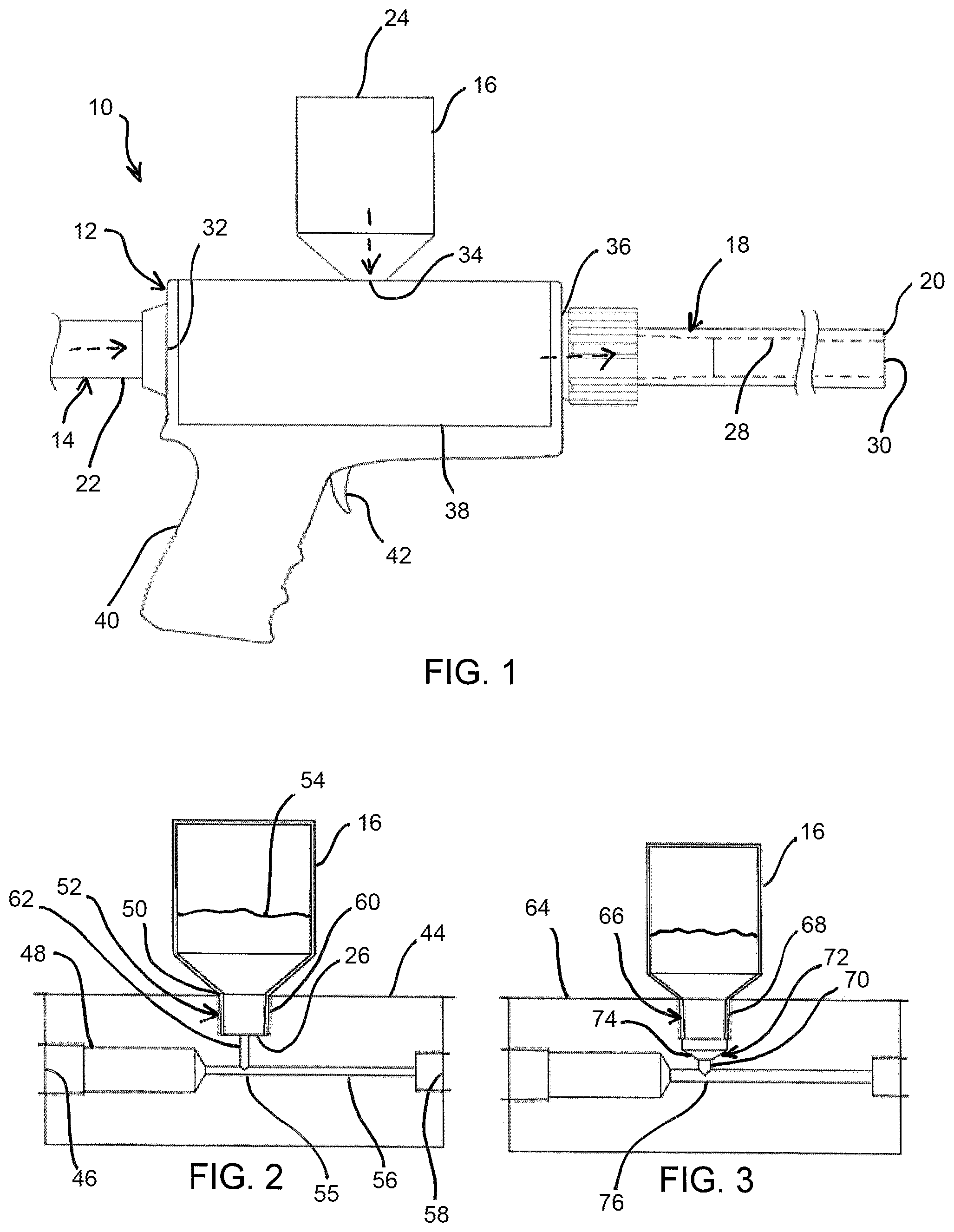 Patent US12472313 Figure 1 – Apparatuses and methods for delivering powdered agents