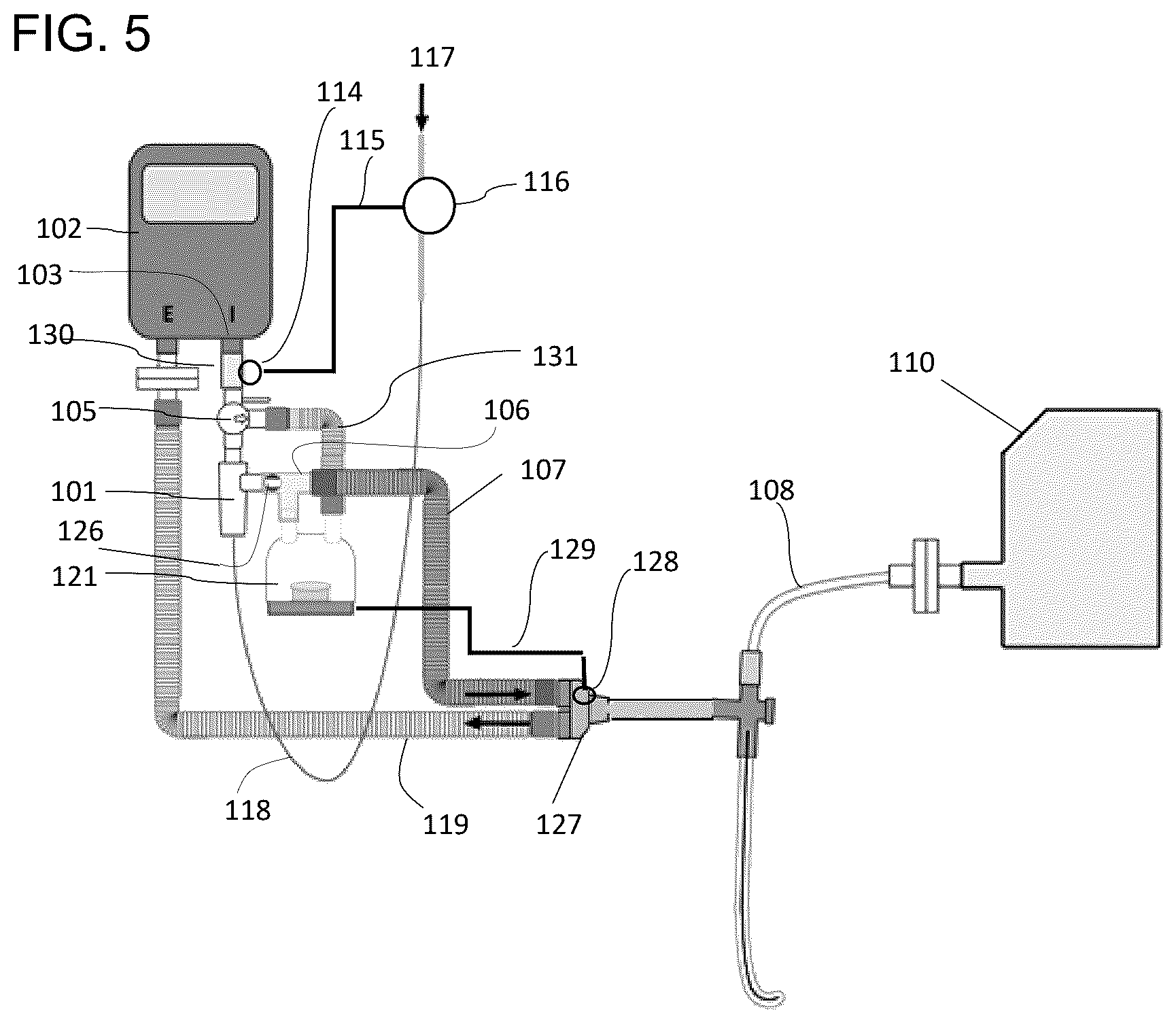 Patent US12472314 Figure 4 – Breath actuated nebulizer for ventilator circuit