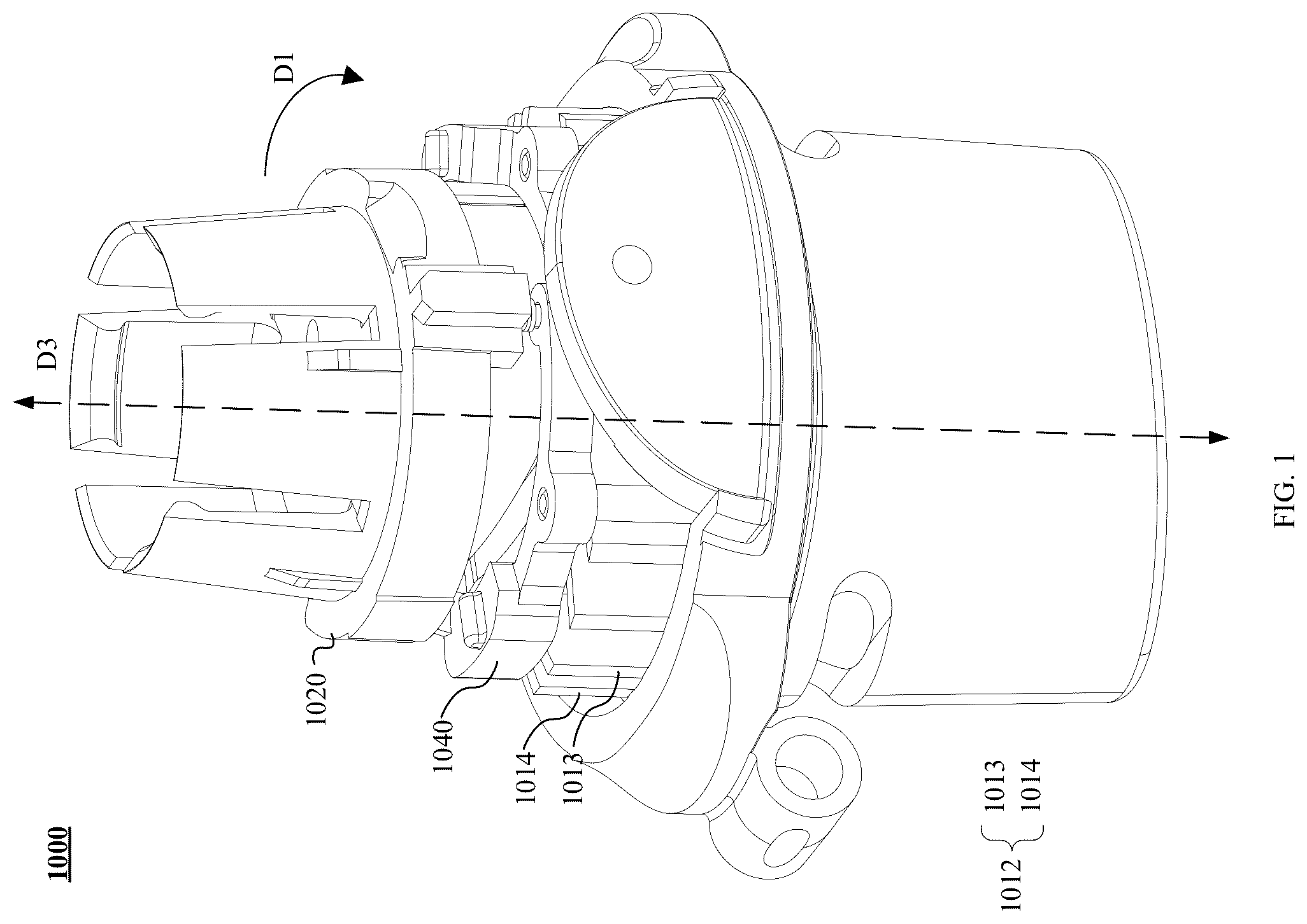 Patent US12472315 — Trigger assembly for inhaler, and inhaler — Figure 1