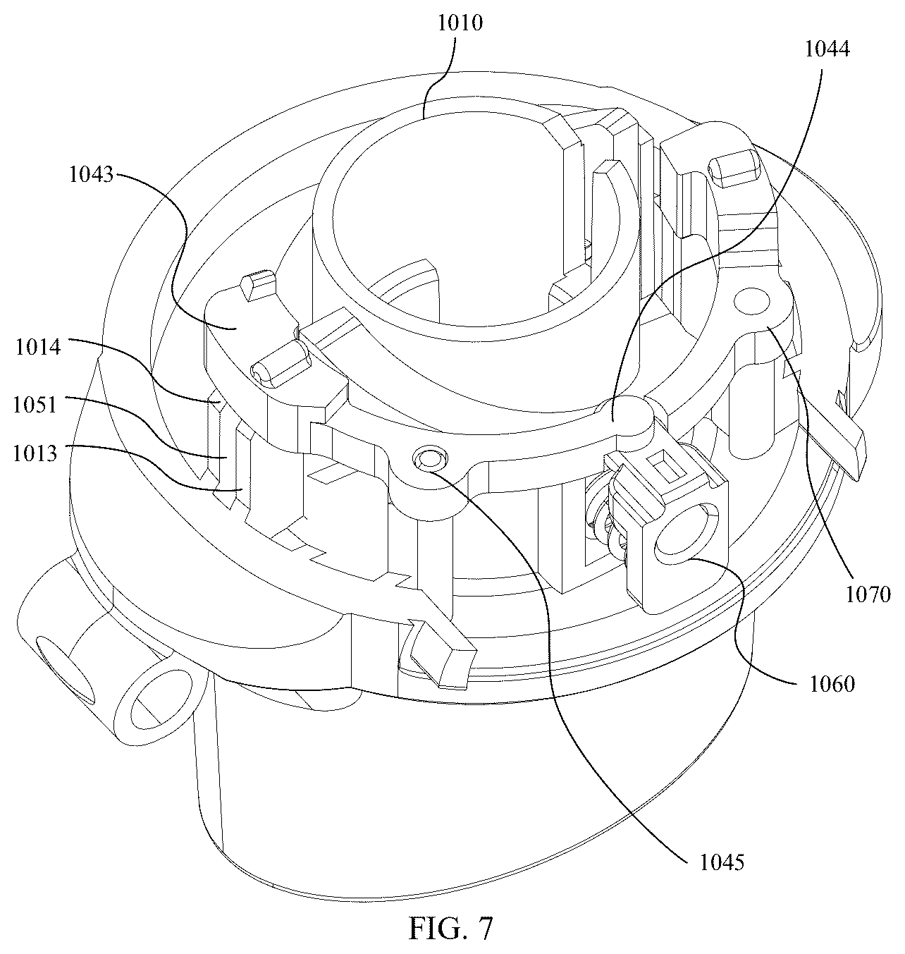Patent US12472315 Figure 6 – Trigger assembly for inhaler, and inhaler