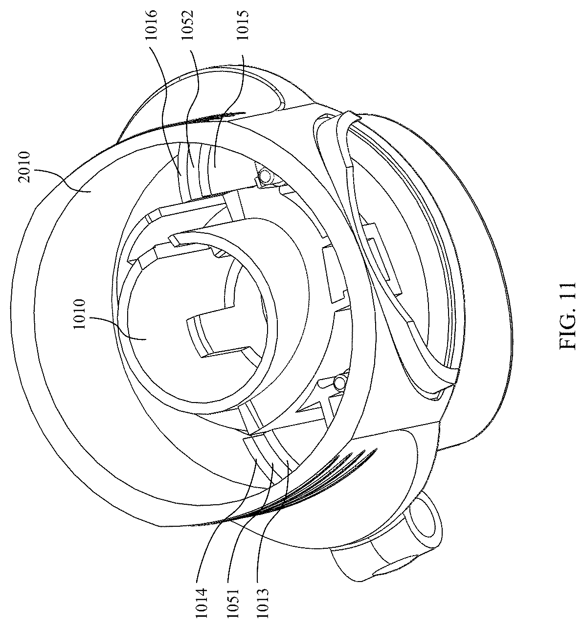 Patent US12472315 Figure 10 – Trigger assembly for inhaler, and inhaler