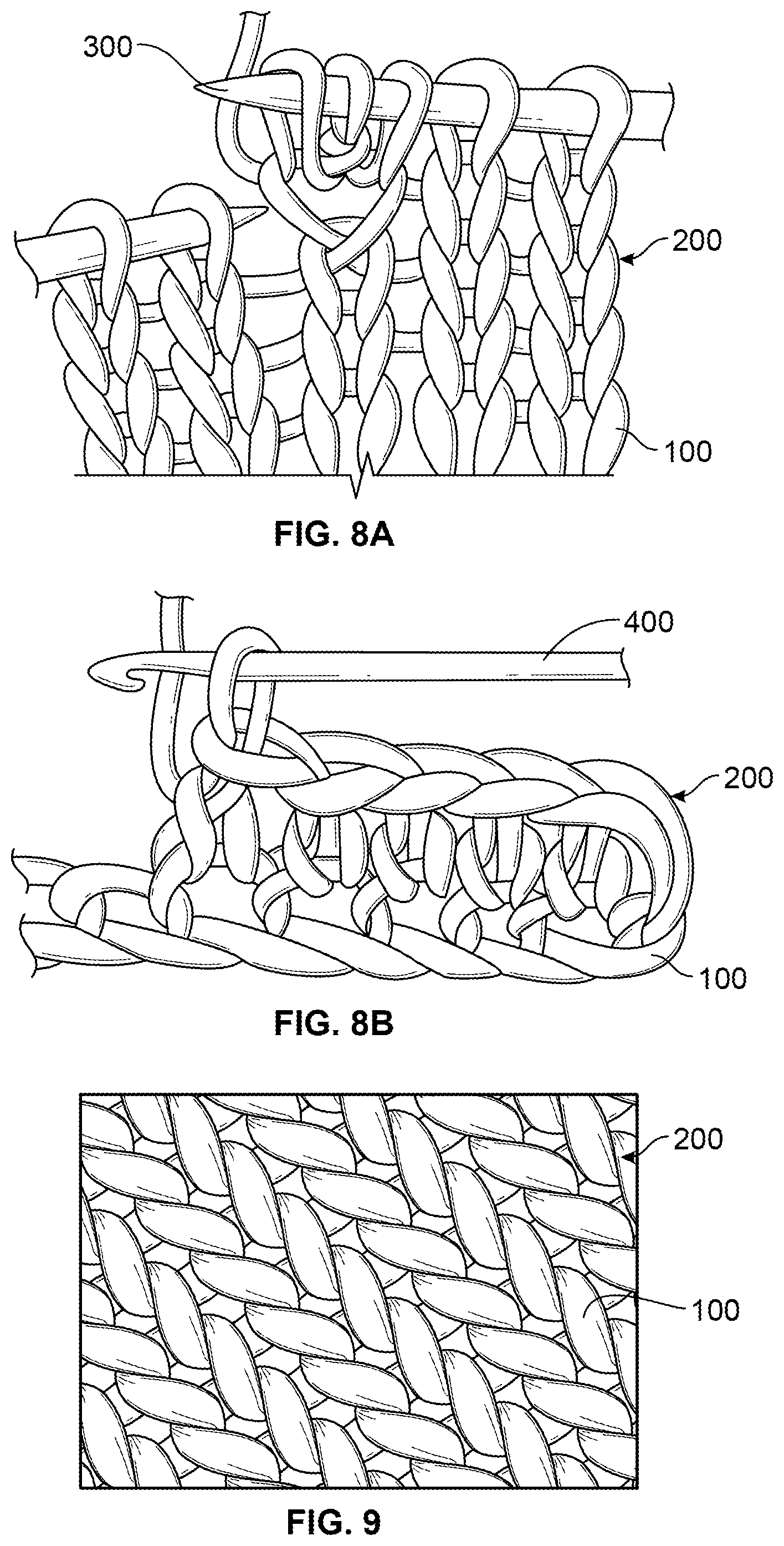 Patent US12472327 Figure 6 – Layered yarn and weighted blanket for deep pressure therapy