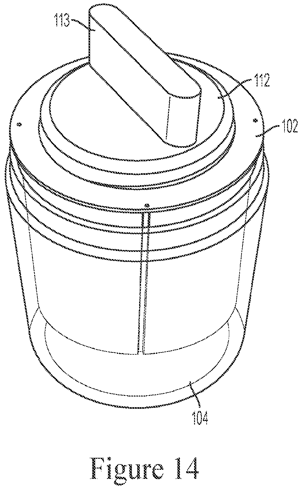 Patent US12472335 Figure 13 – Reduction of bioparticle levels of an organism