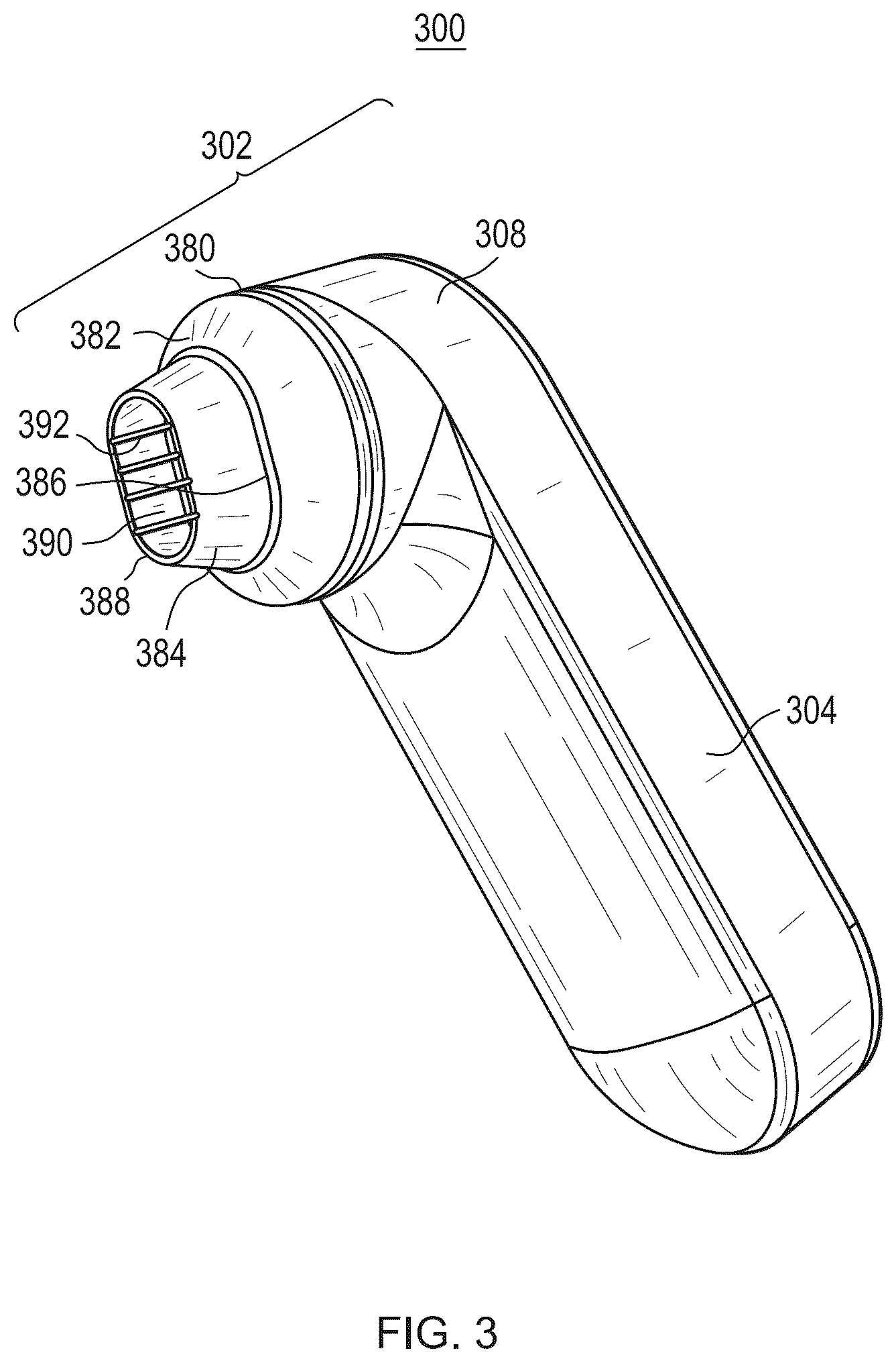 Patent US12472336 Figure 3 – System and method for selective application of cosmetic composition to impart undereye brightening