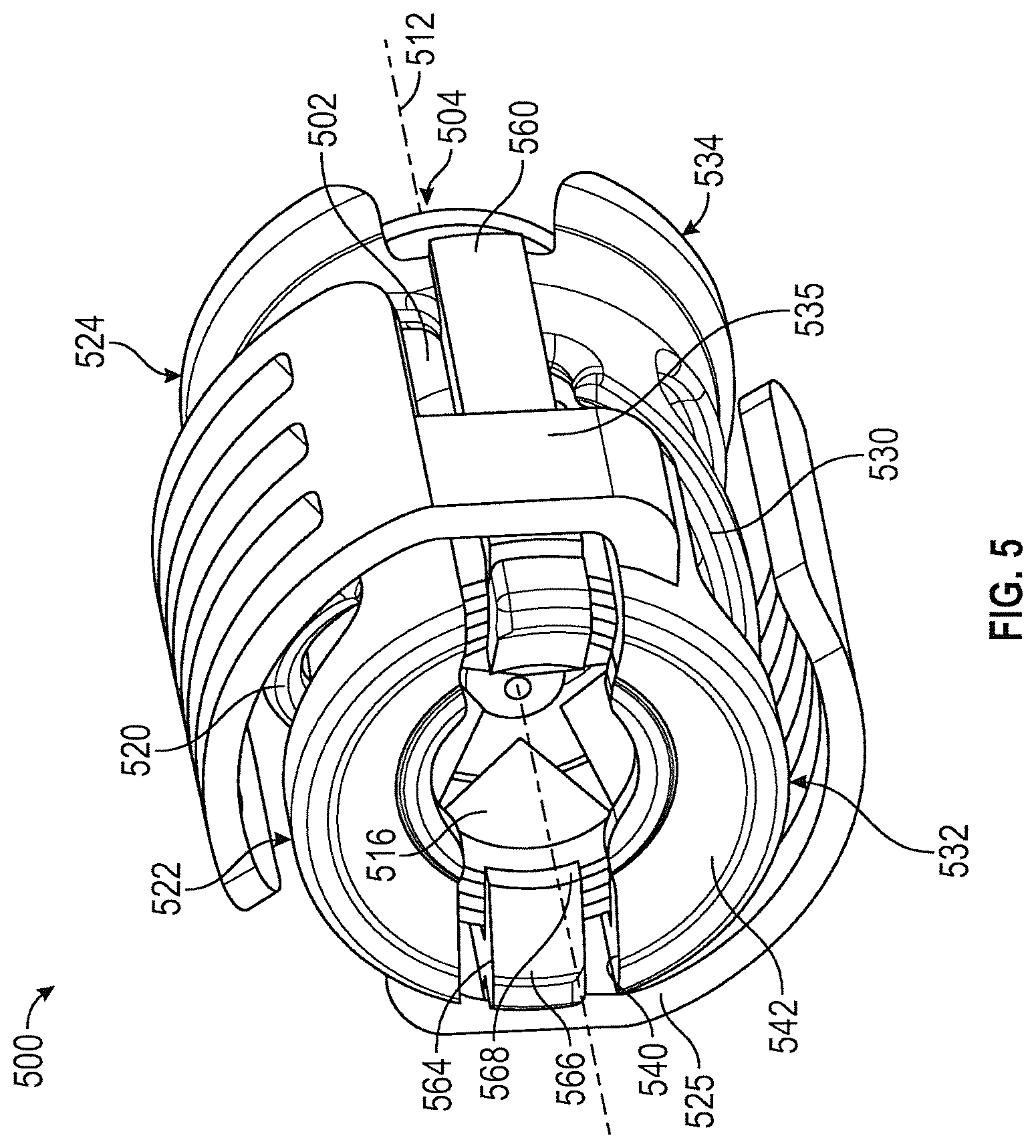 Patent US12472340 Figure 9 – Closed male luer device for use with needleless access devices