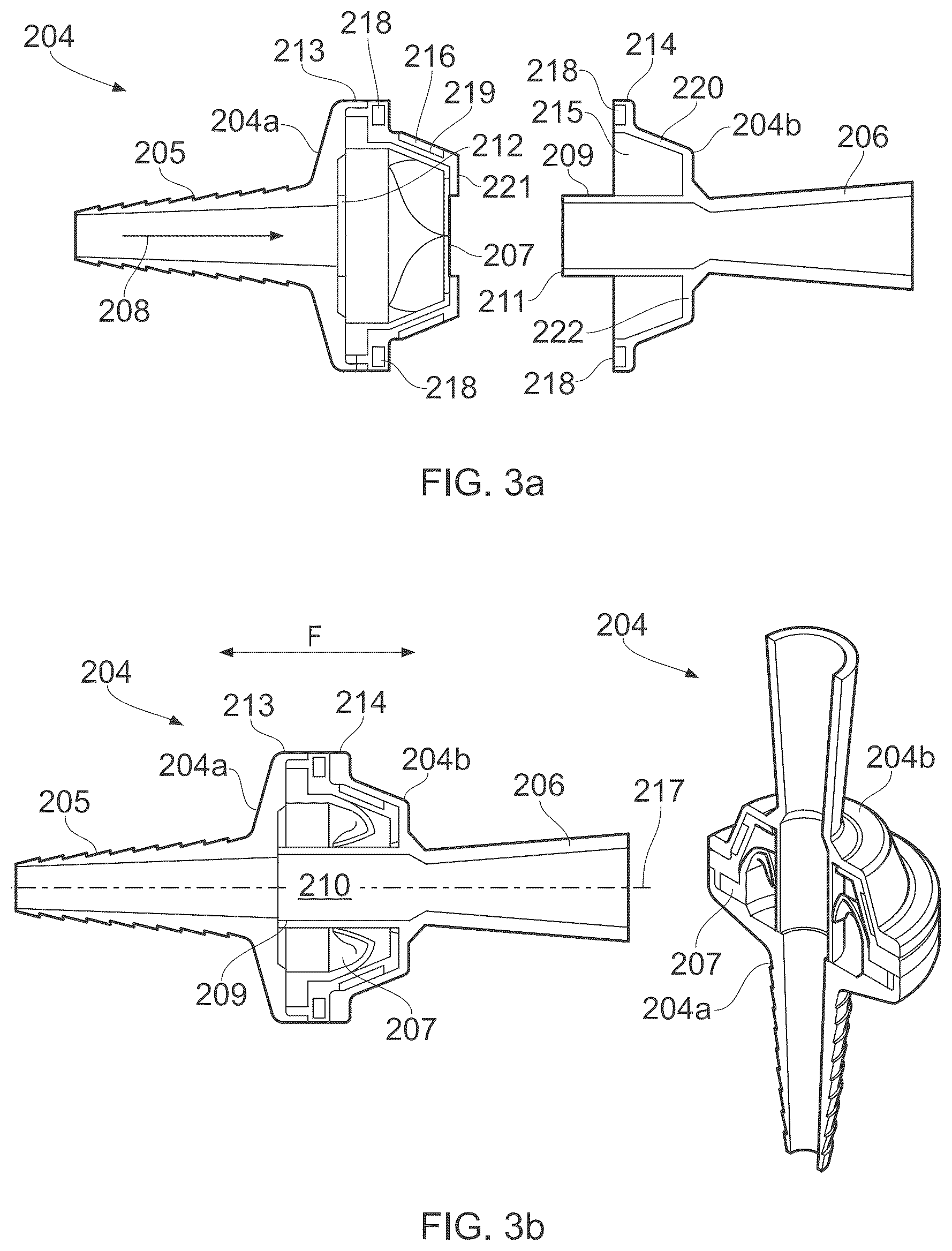 Patent US12472341 Figure 3 – Chest drain connector