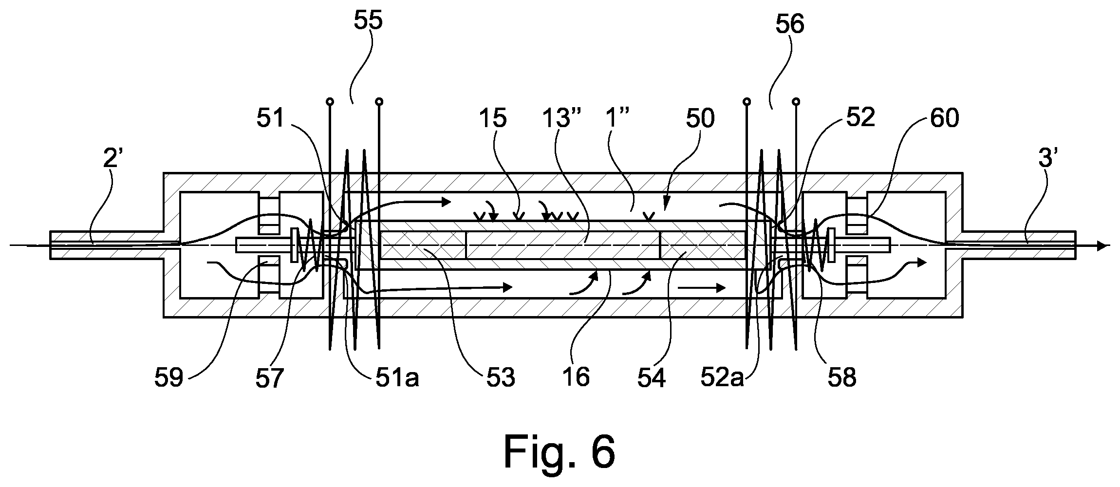 Patent US12472342 Figure 4 – Catheter device comprising a separating device for retaining magnetic particles contained in a fluid and protection device for a functional element