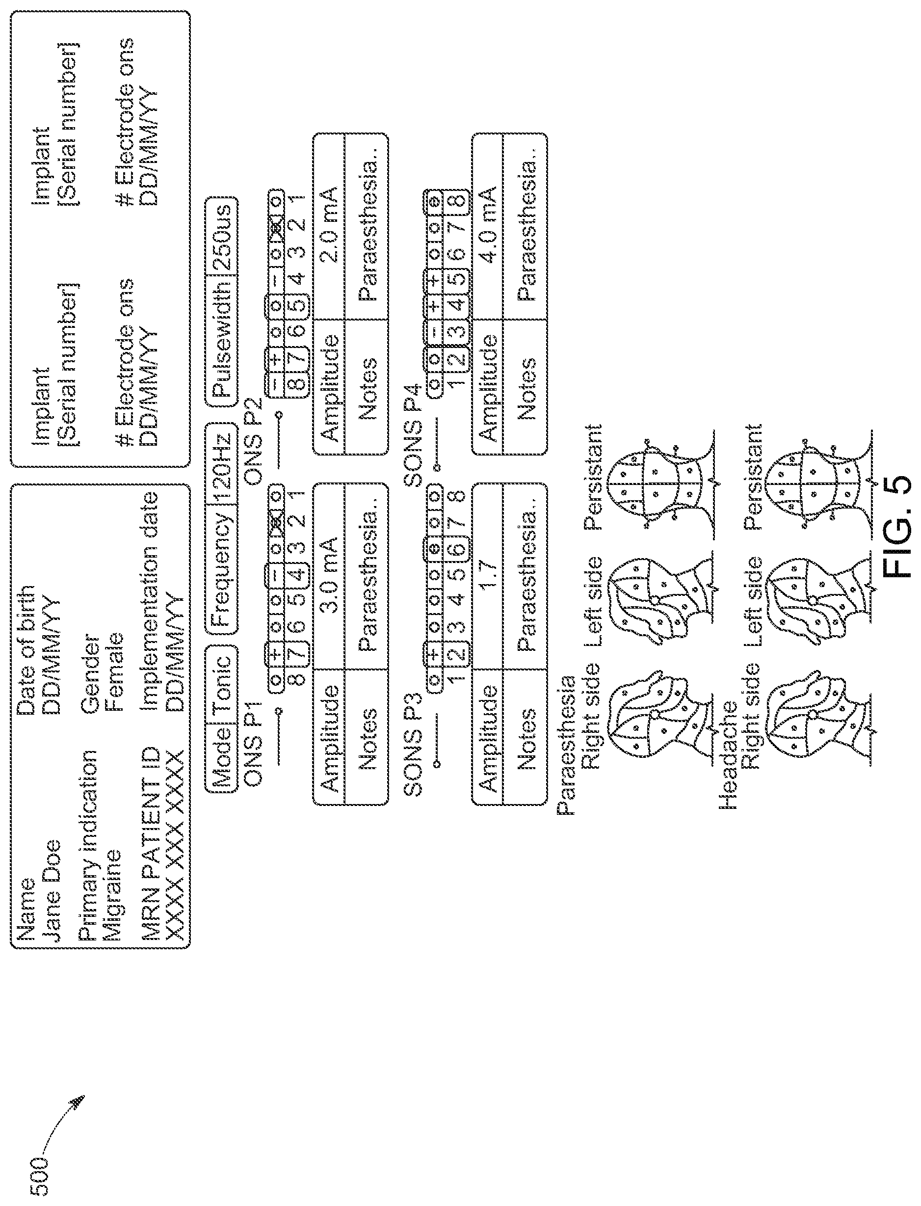 Patent US12472347 Figure 5 – System and method for self-programming stimulation settings