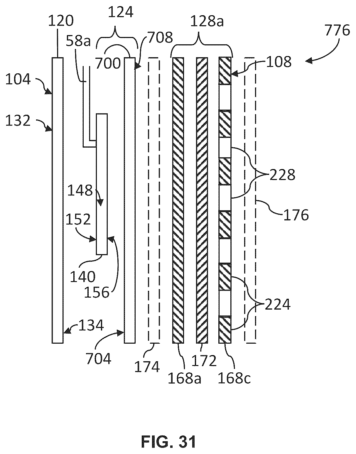 Patent US12472353 Figure 18 – Transducer array flexibility and methods of production and use thereof