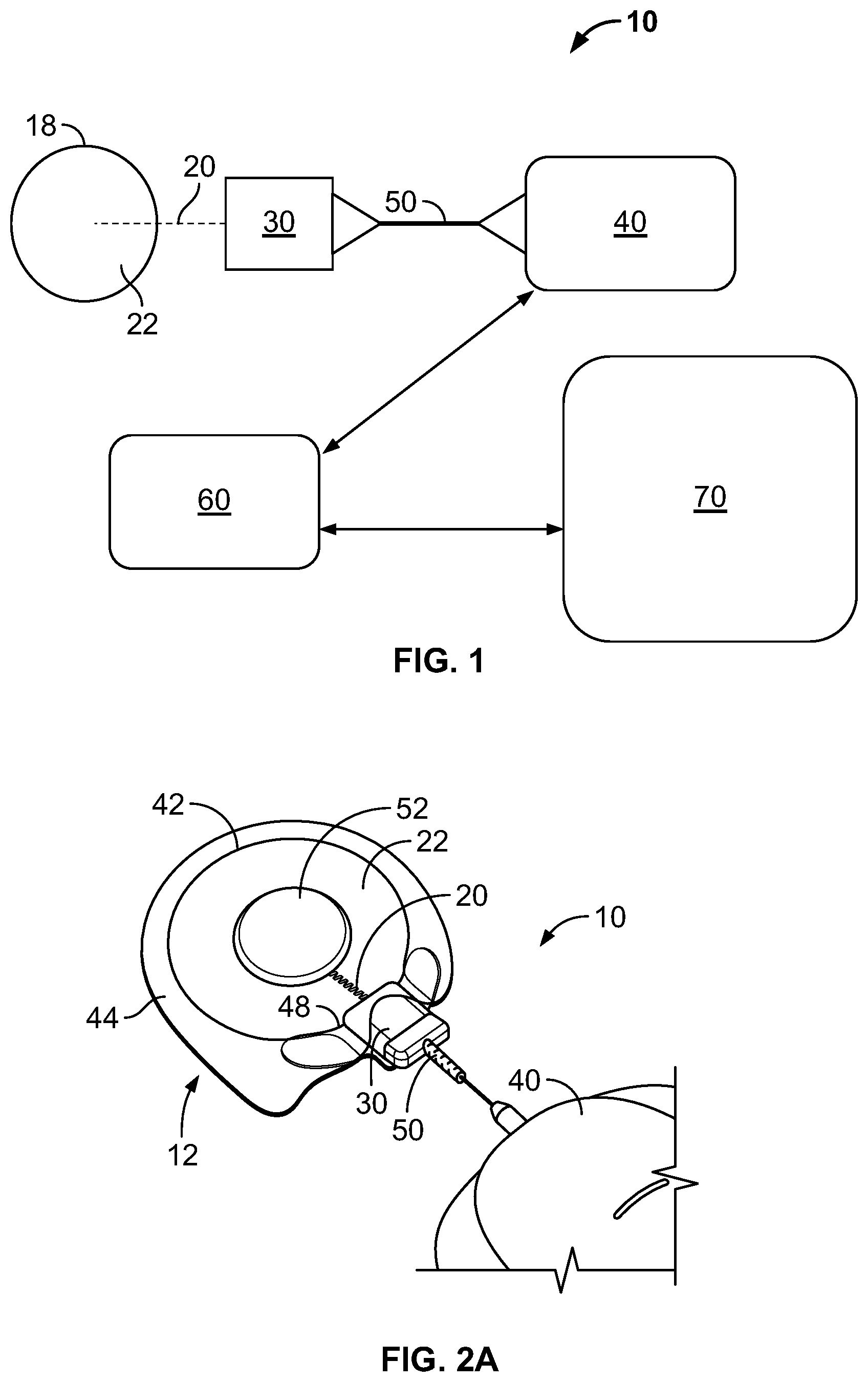 Patent US12472354 Figure 1 – Electrical stimulator for peripheral stimulation