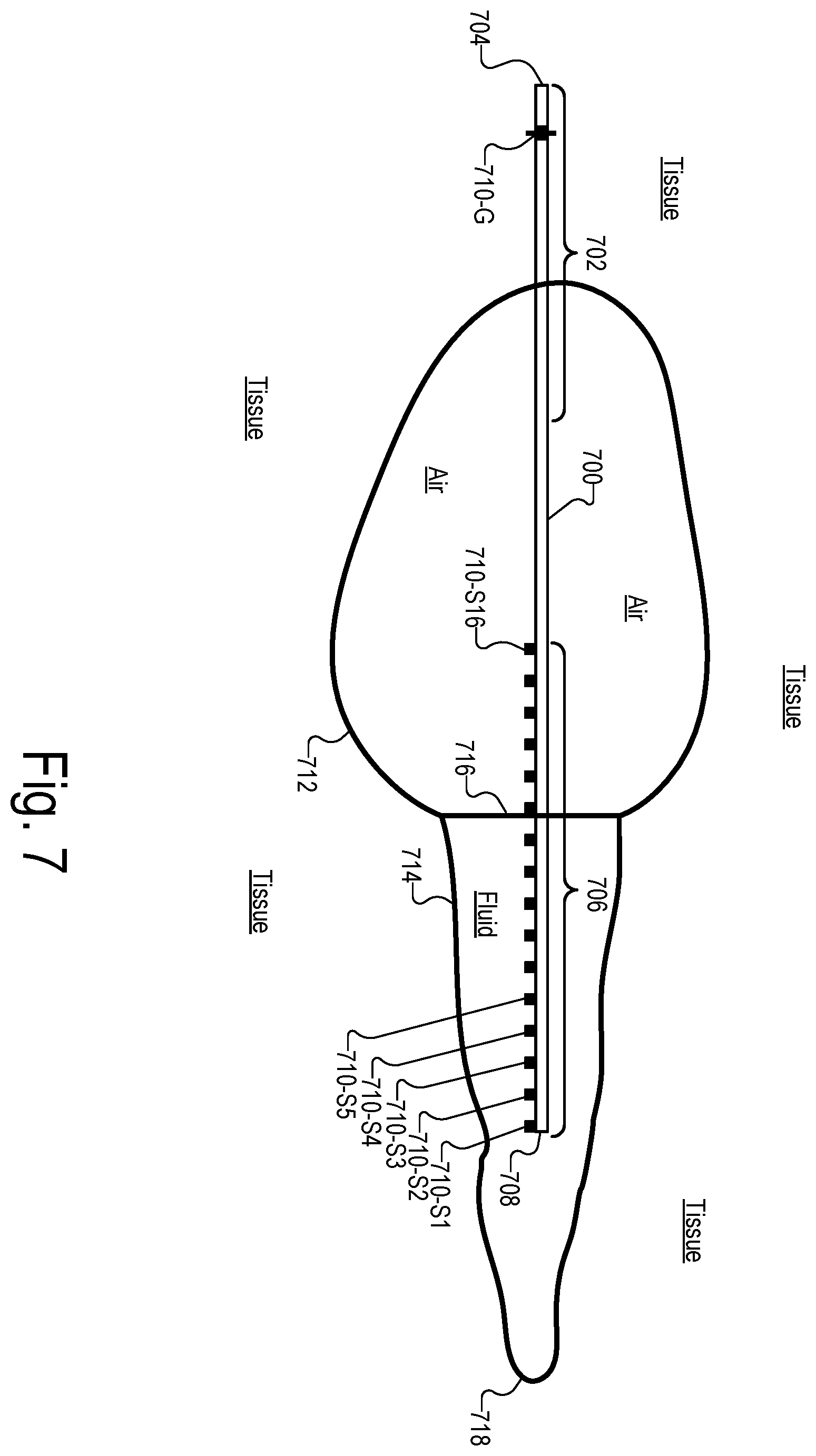 Patent US12472356 Figure 8 – Systems for optimizing evoked response signal generation during an electrode lead insertion procedure