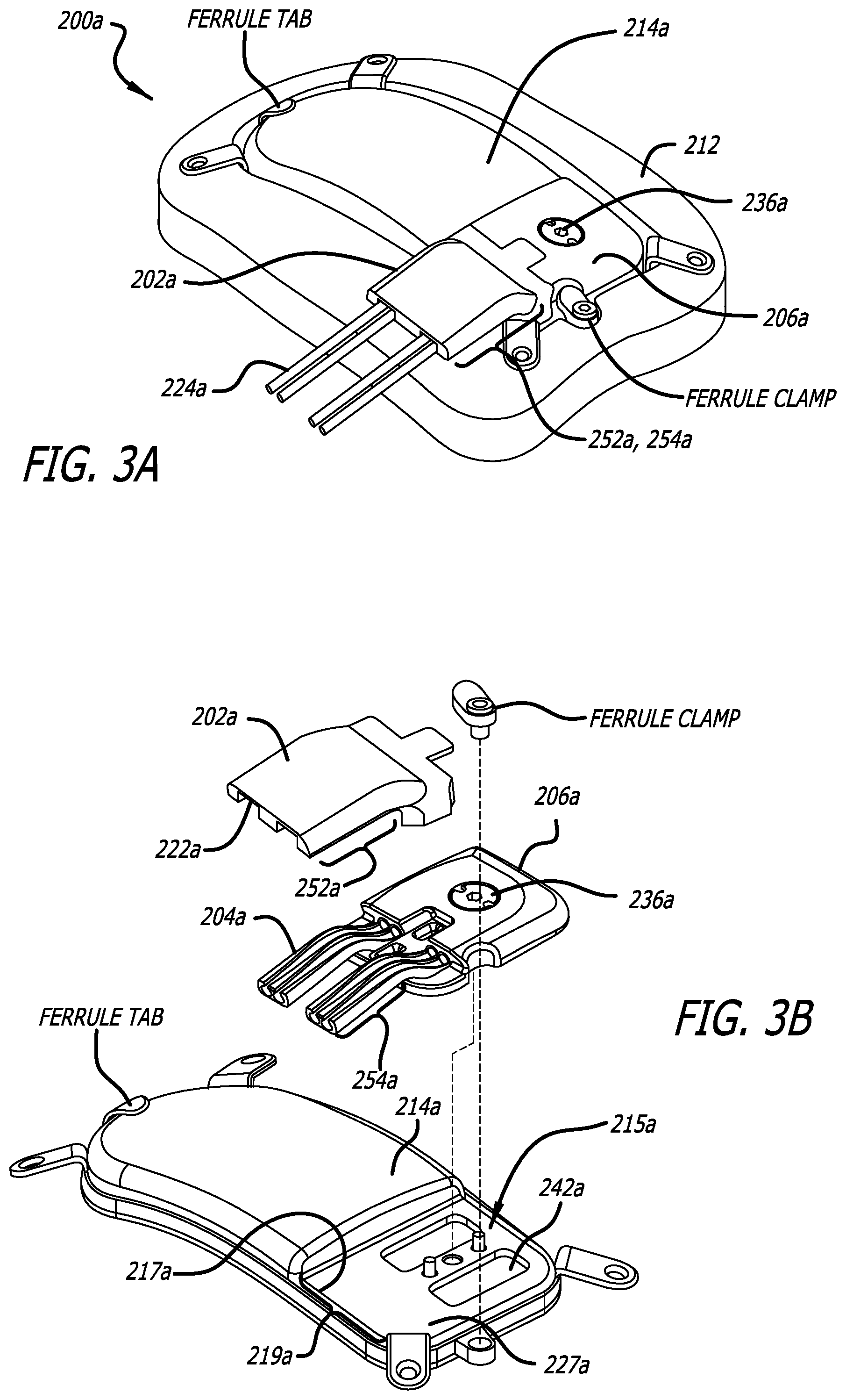 Patent US12472367 Figure 7 – Strain relief systems for active implantable medical devices
