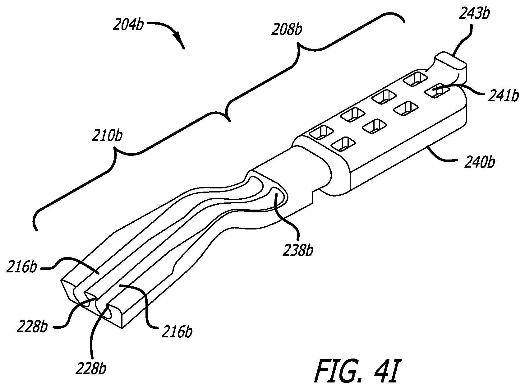 Patent US12472367 Figure 13 – Strain relief systems for active implantable medical devices
