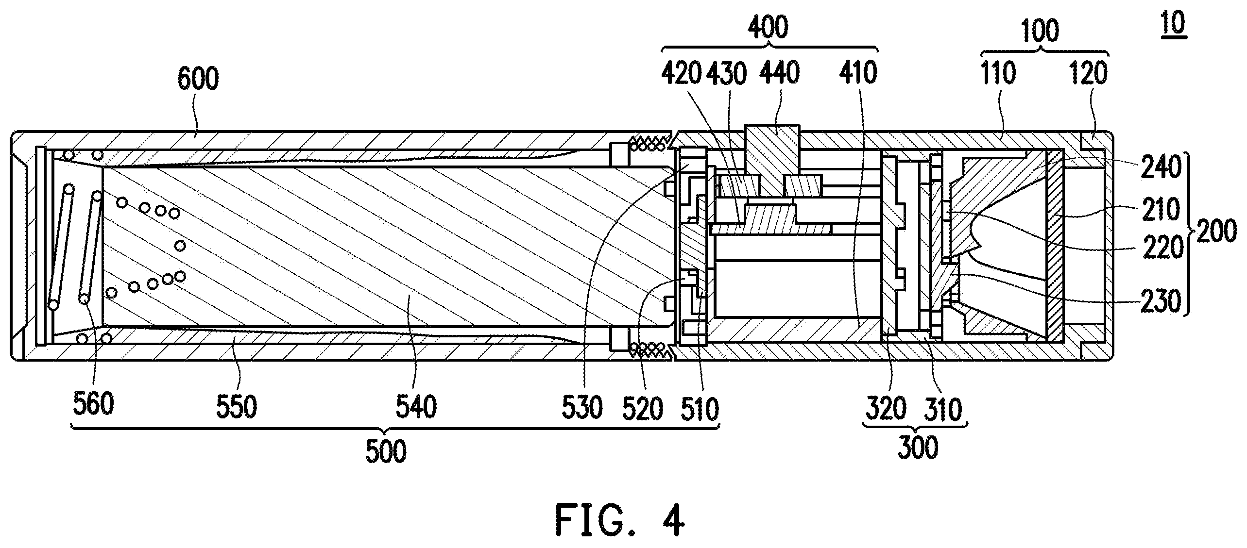 Patent US12472371 Figure 4 – LED therapeutic device