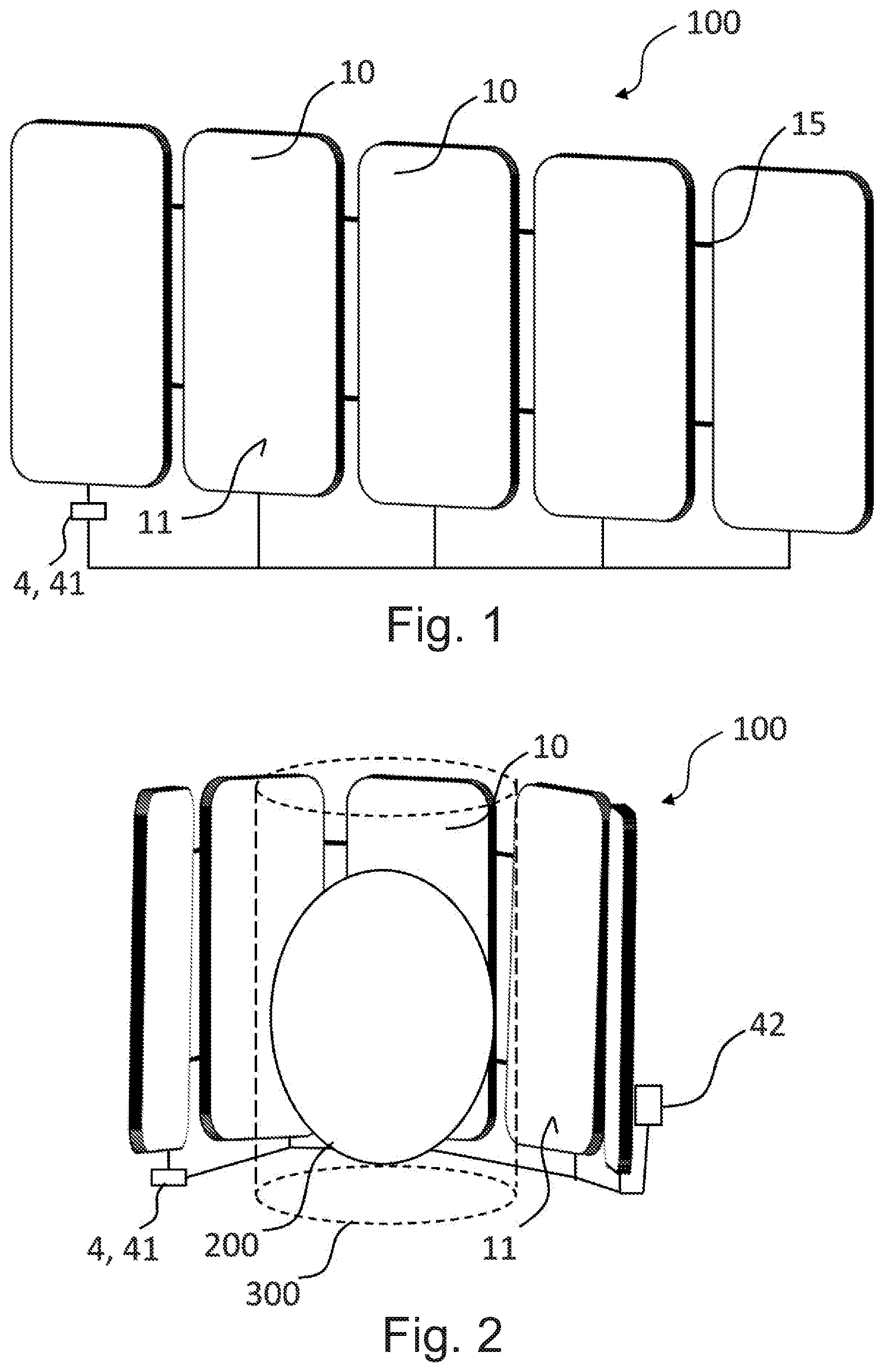 Patent US12472374 — Illumination device for photodynamic therapy, method for treating a skin disease and method for operating an illumination device — Figure 1