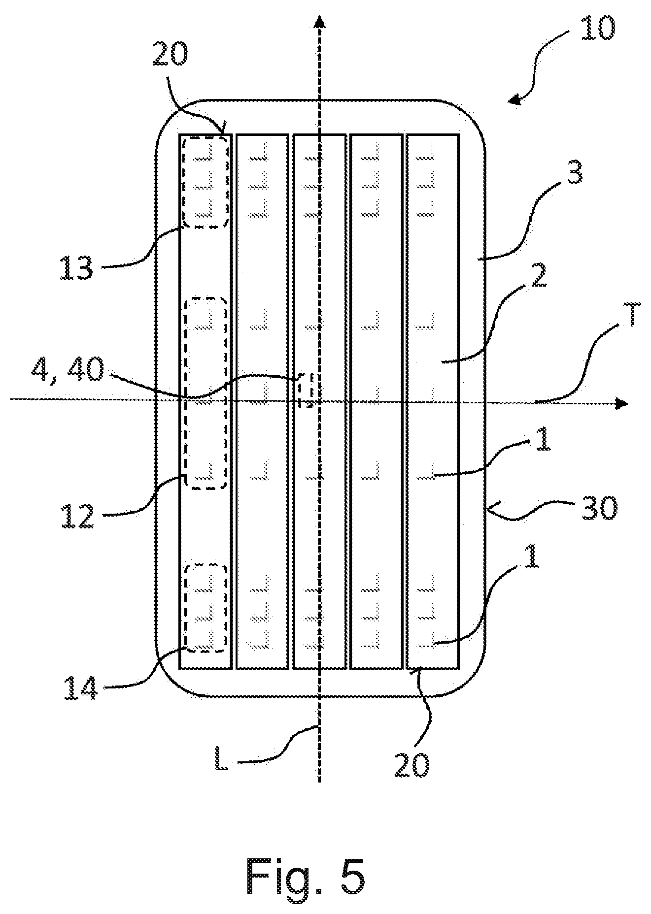 Patent US12472374 Figure 4 – Illumination device for photodynamic therapy, method for treating a skin disease and method for operating an illumination device