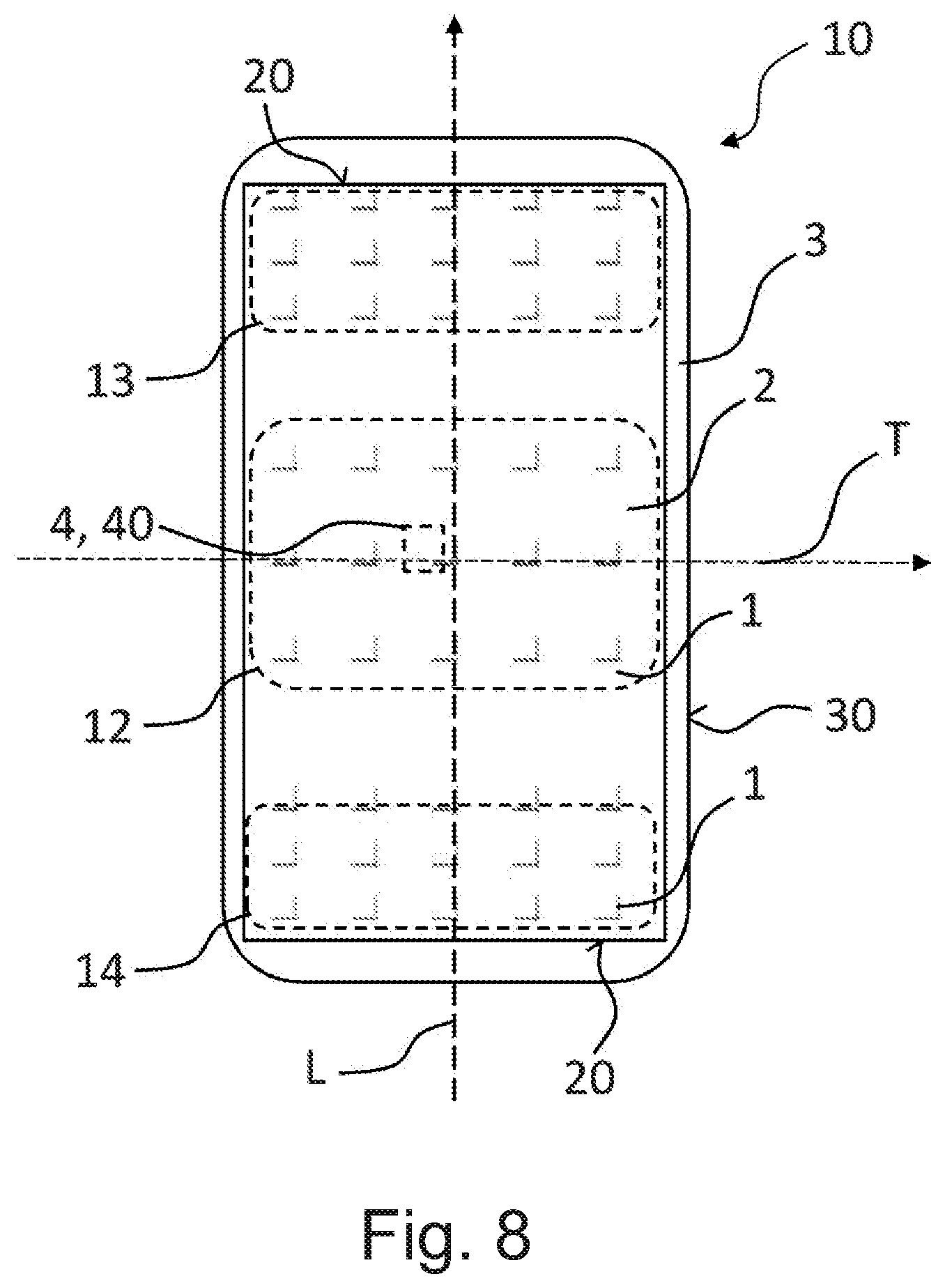 Patent US12472374 Figure 6 – Illumination device for photodynamic therapy, method for treating a skin disease and method for operating an illumination device