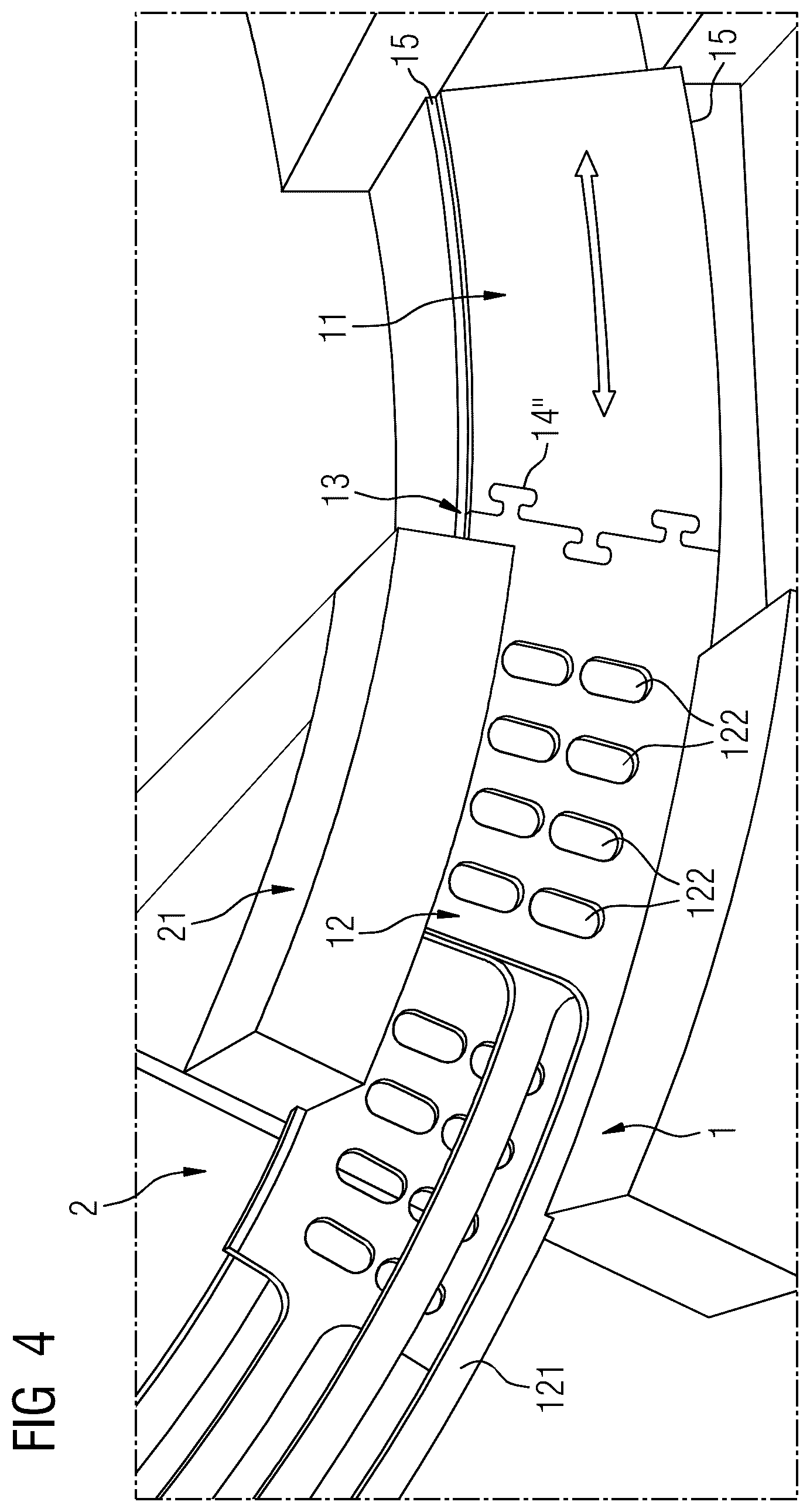 Patent US12472381 Figure 4 – Fin for collimating therapeutic radiation