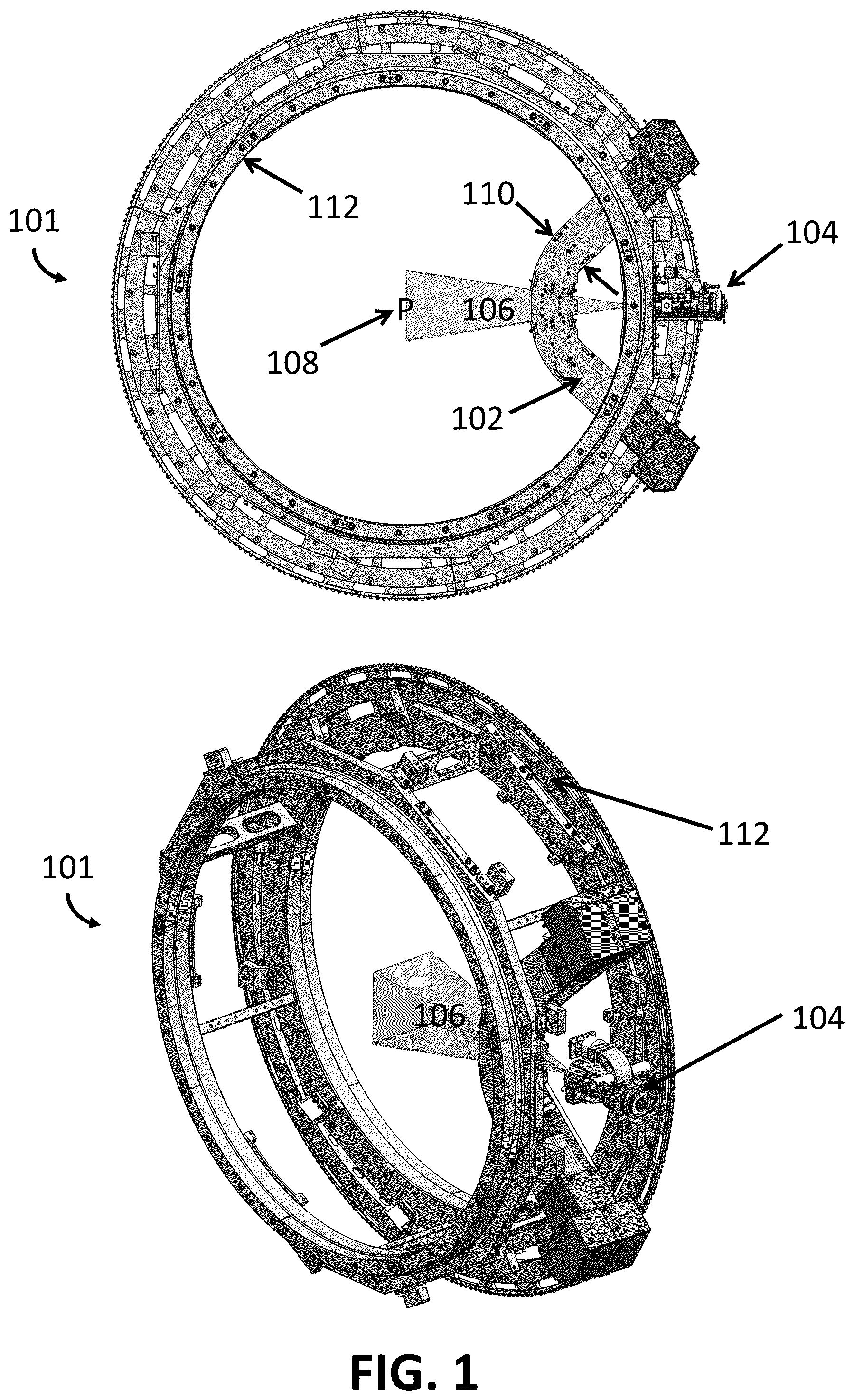 Patent US12472384 Figure 1 – Radiation therapy systems and methods