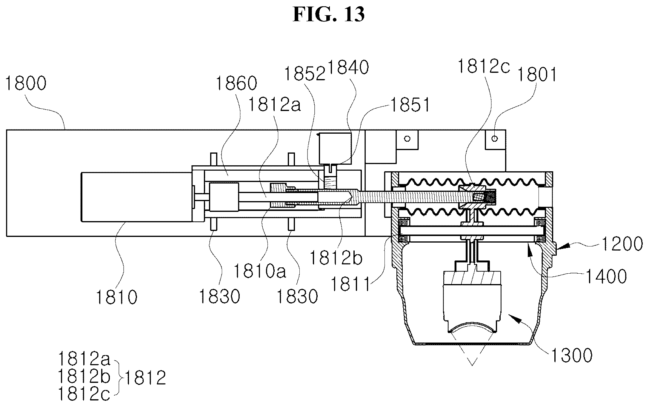 Patent US12472388 Figure 13 – Apparatus and method for controlling movement of ultrasonic wave generating unit