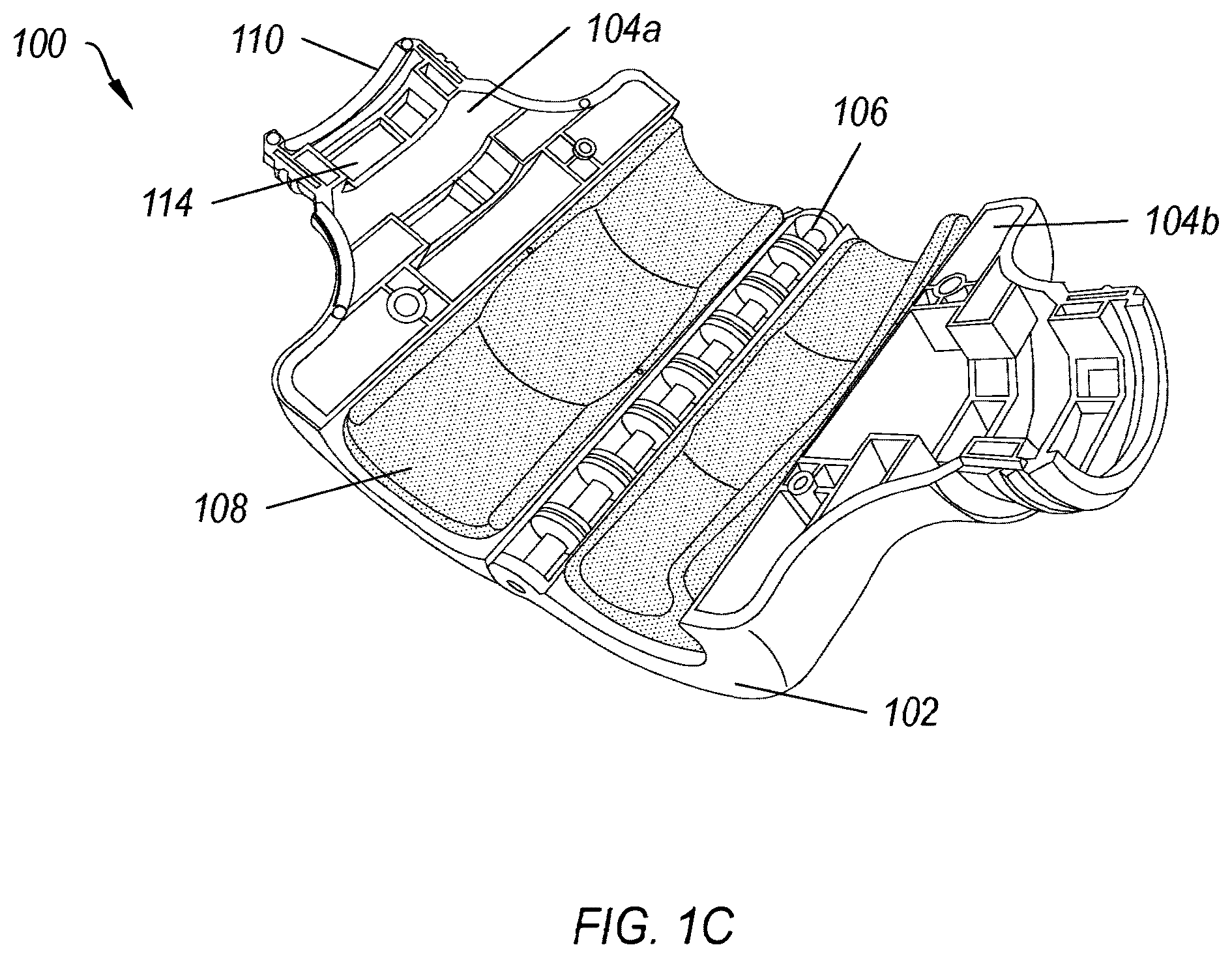 Patent US12472394 Figure 2 – Exercise equipment clamp and handles