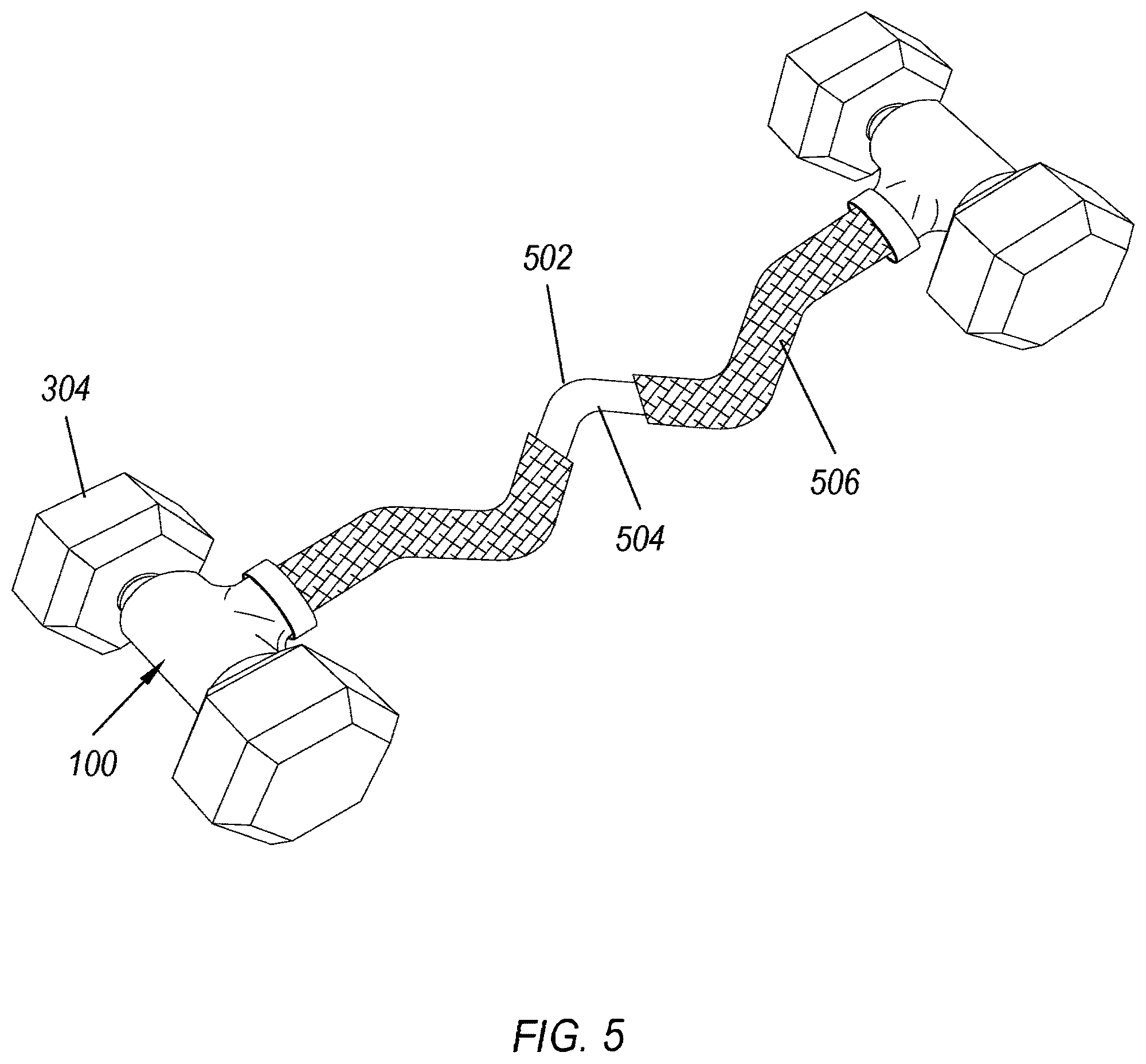 Patent US12472394 Figure 12 – Exercise equipment clamp and handles