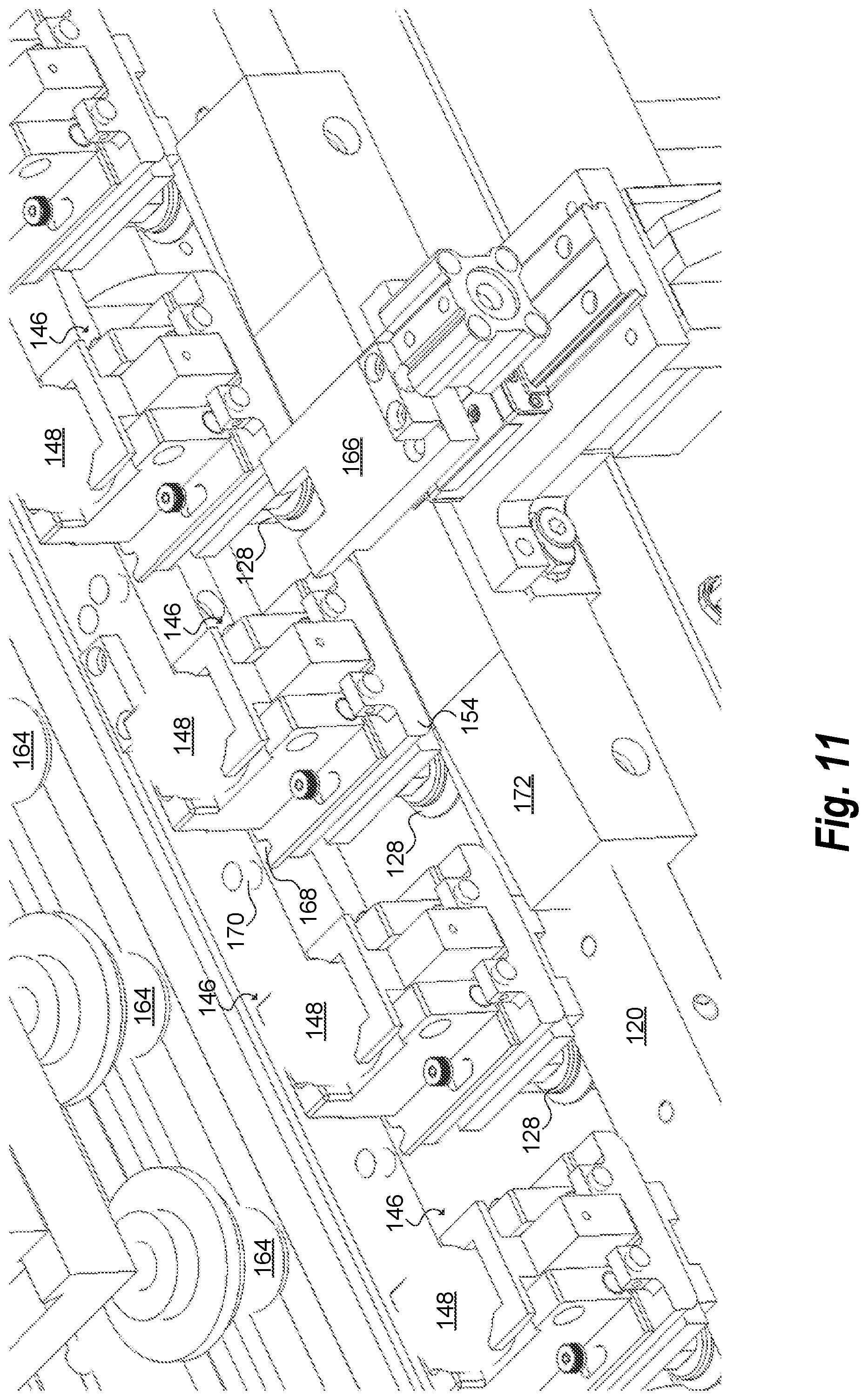 Patent US12472405 Figure 9 – High-speed golf ball handling and management system