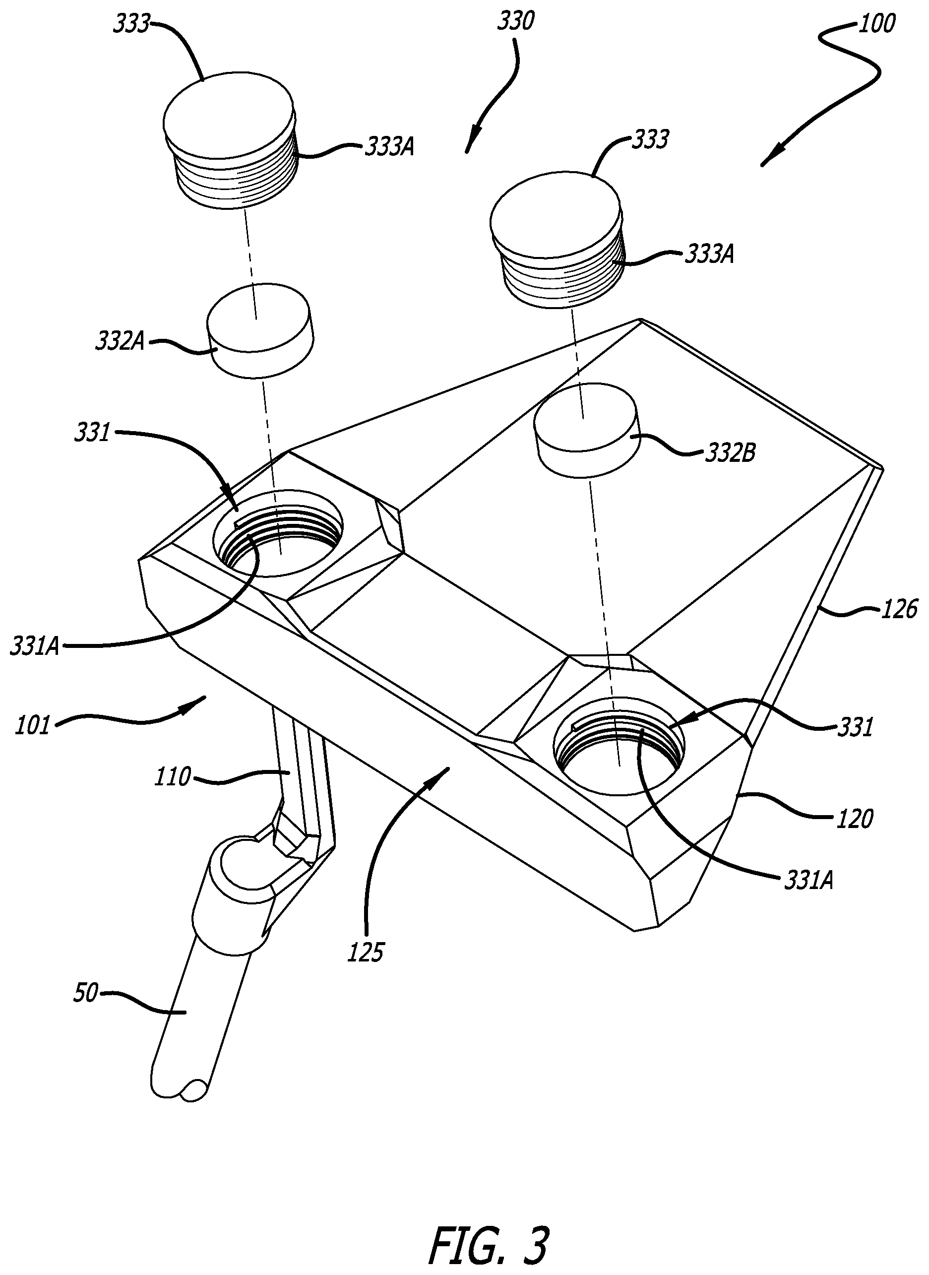Patent US12472406 Figure 2 – Golf clubhead with powder filled cavity