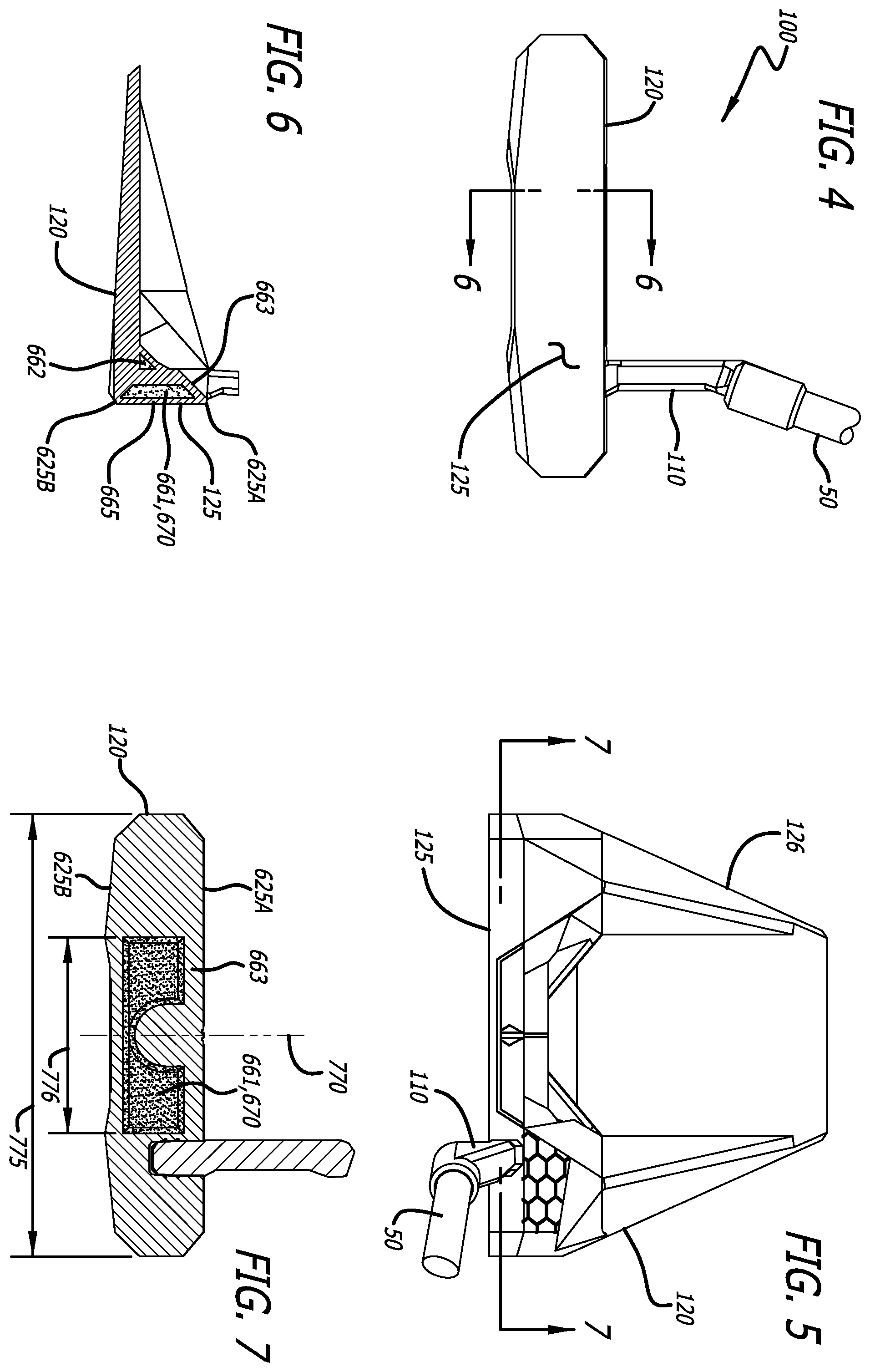 Patent US12472406 Figure 3 – Golf clubhead with powder filled cavity